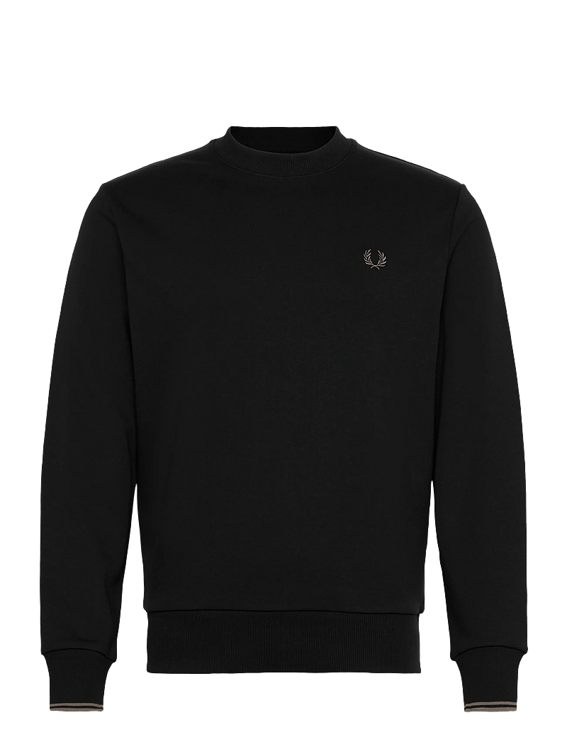 Fred Perry - CREW NECK SWEATSHIRT - shop etter anledning - black/shadedston - 0