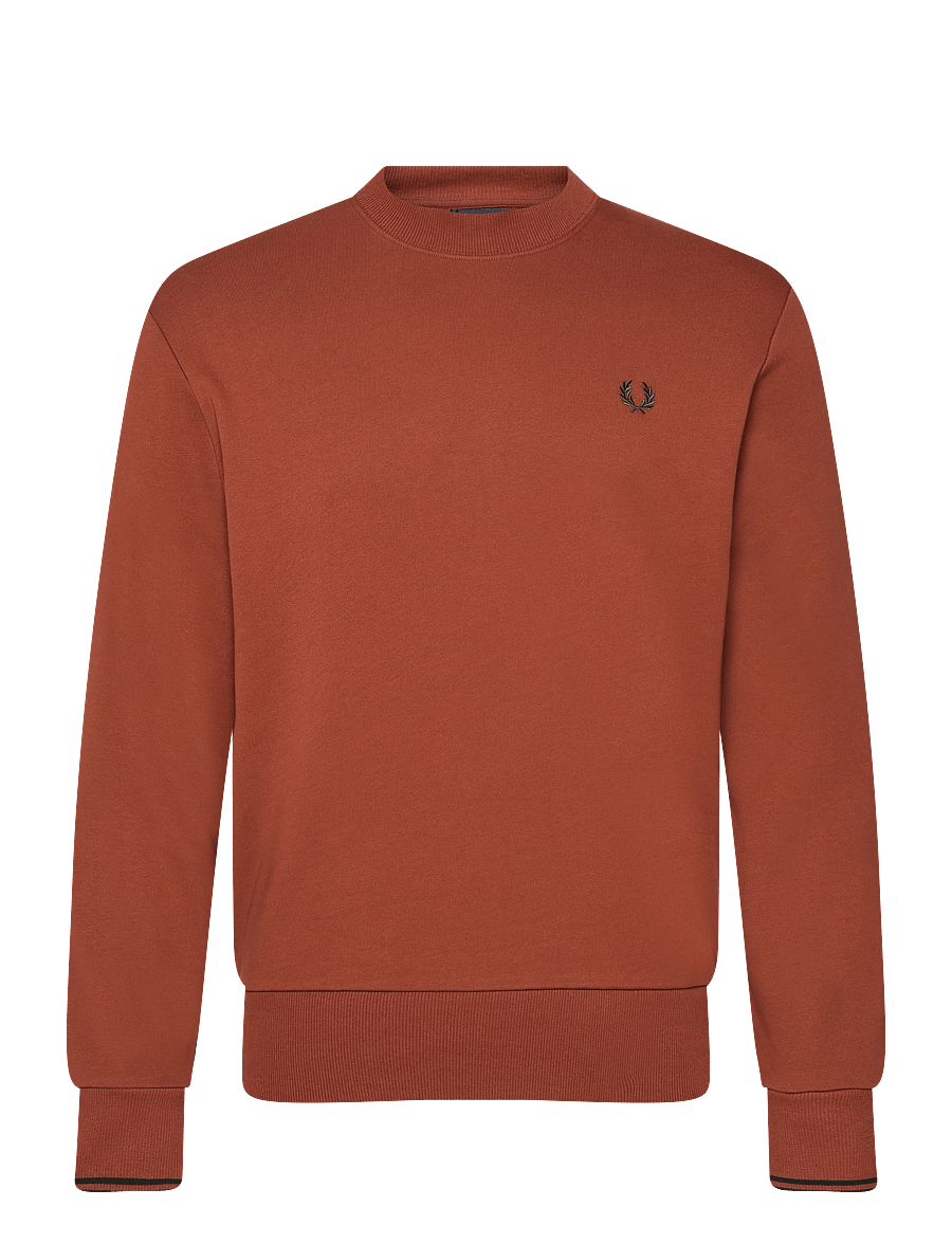 Fred Perry - CREW NECK SWEATSHIRT - shop by occasion - brndy/ngtg/ngtg - 0