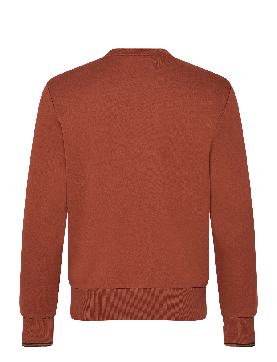 Fred Perry - CREW NECK SWEATSHIRT - shop by occasion - brndy/ngtg/ngtg - 1