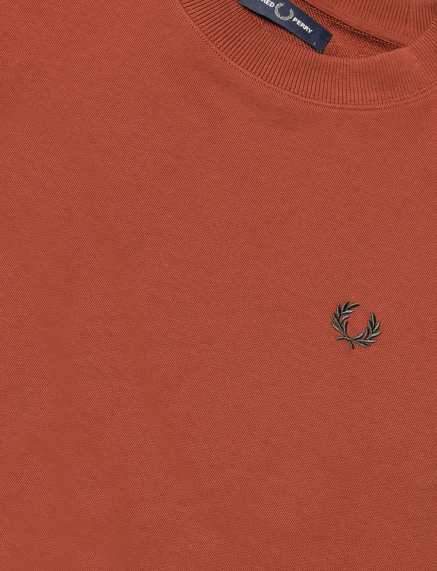 Fred Perry - CREW NECK SWEATSHIRT - shop by occasion - brndy/ngtg/ngtg - 2