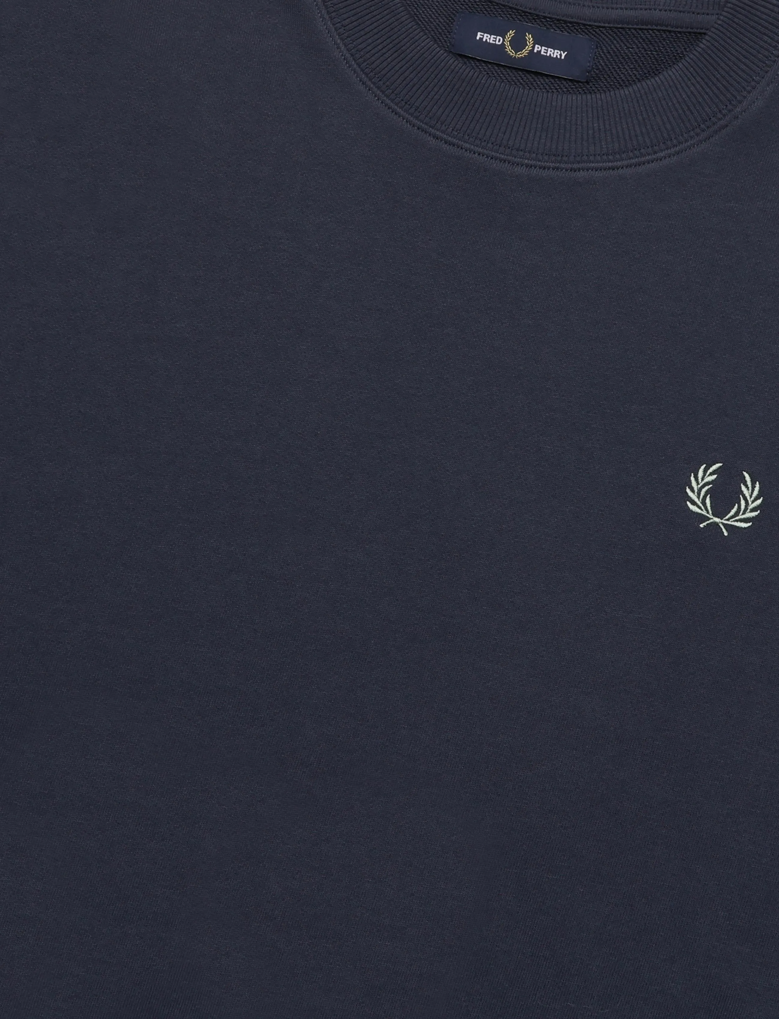 Fred Perry - CREW NECK SWEATSHIRT - shop by occasion - dkaf/ecru/seagrs - 2