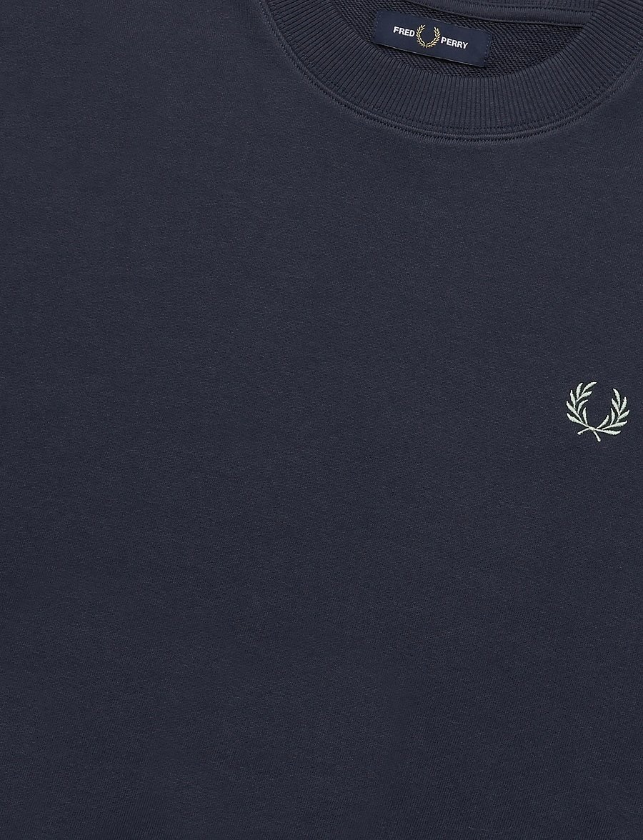 Fred Perry - CREW NECK SWEATSHIRT - shop by occasion - dkaf/ecru/seagrs - 2