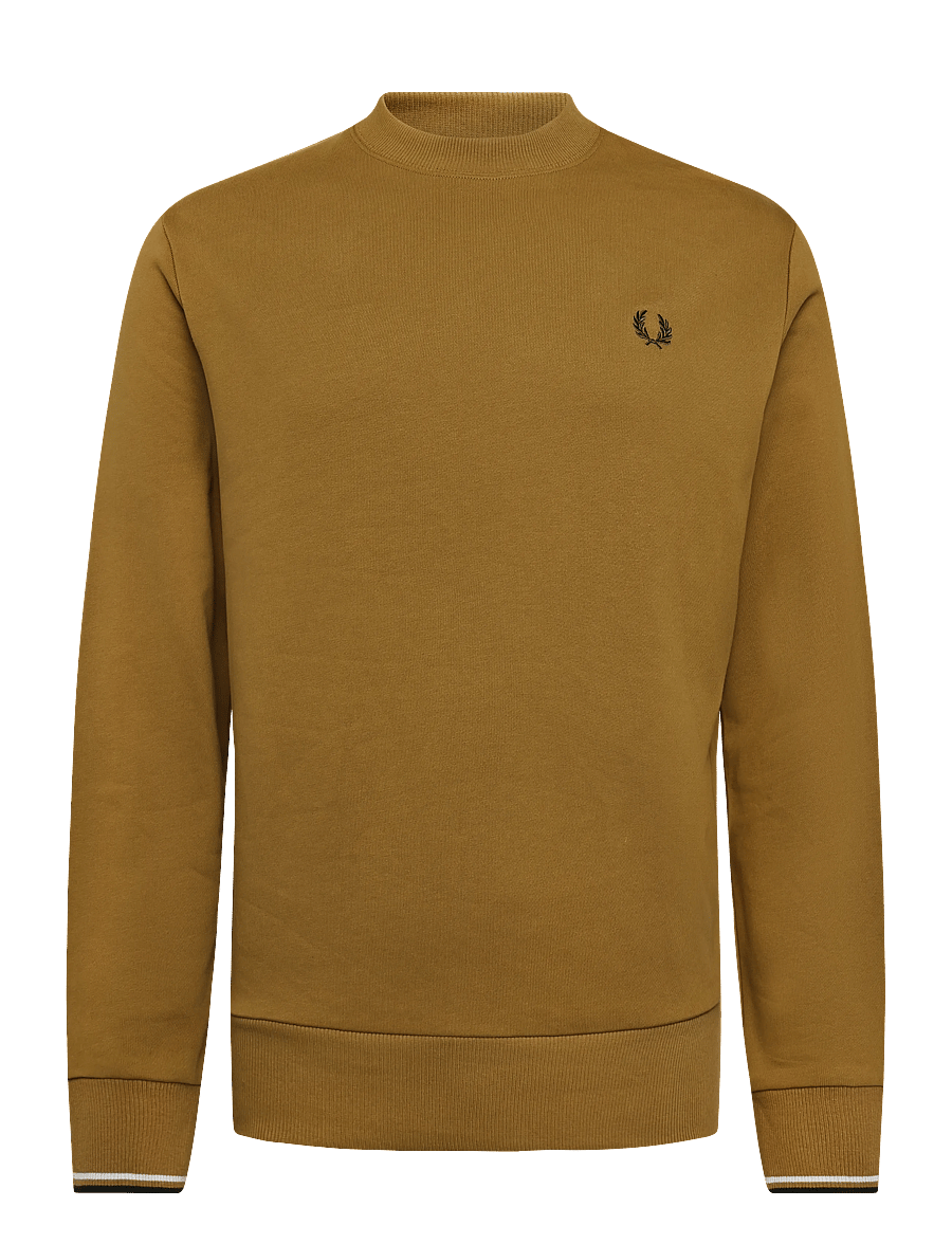 Fred Perry - CREW NECK SWEATSHIRT - shop by occasion - dkca/dskbl/ngtgr - 0
