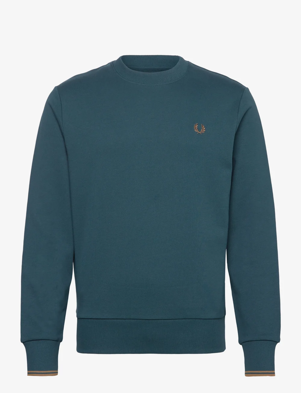 Fred Perry - CREW NECK SWEATSHIRT - nach anlass kaufen - drkptrl/shdstone - 0