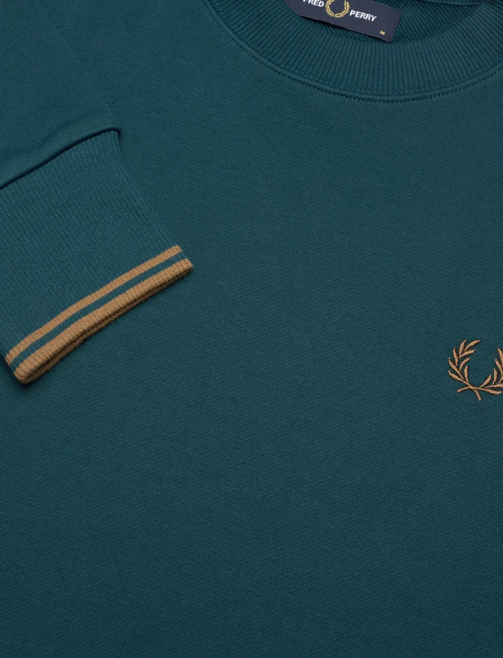 Fred Perry - CREW NECK SWEATSHIRT - nach anlass kaufen - drkptrl/shdstone - 2