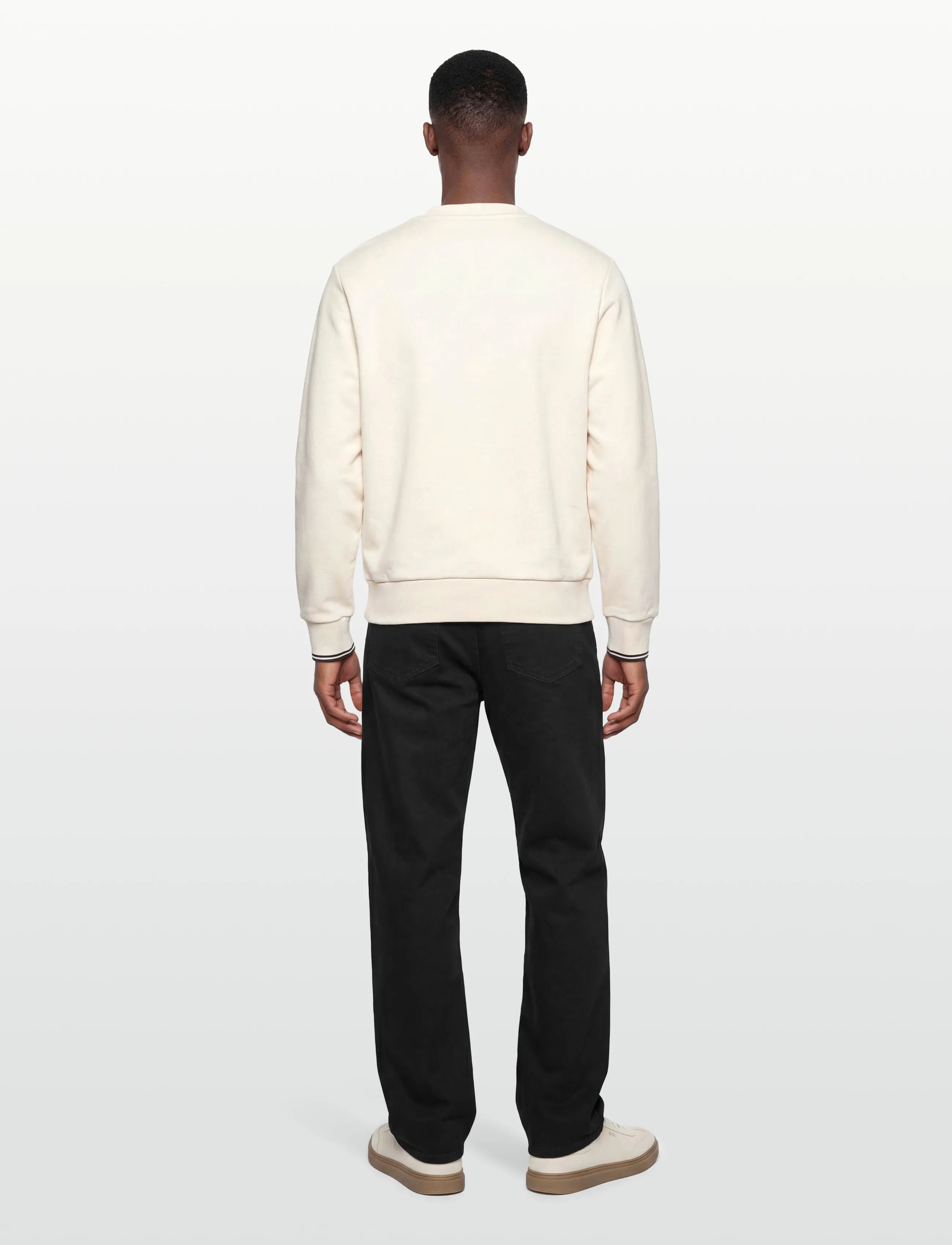 Fred Perry - CREW NECK SWEATSHIRT - sweatshirts - ecr/oxbld/grsrts - 4