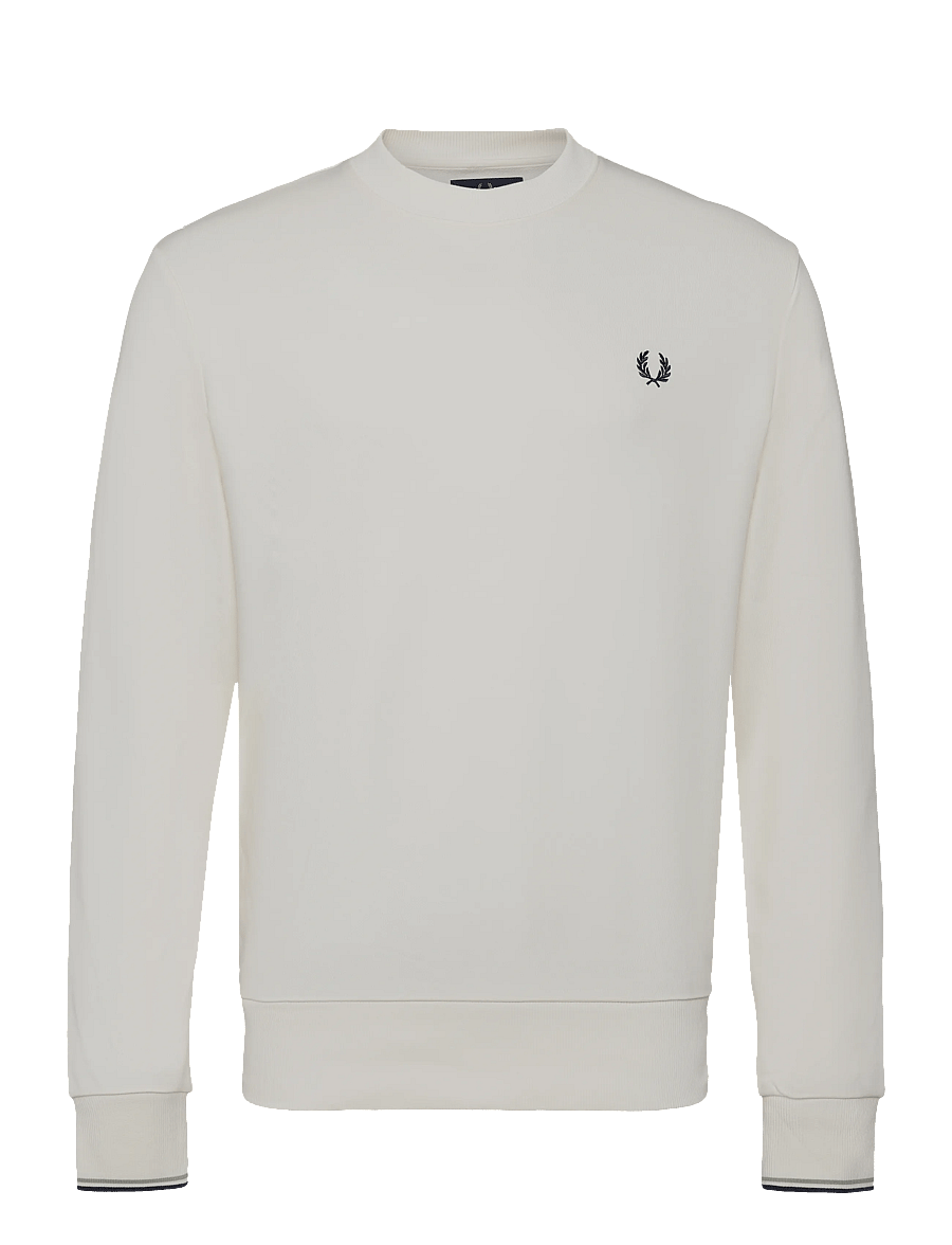 Fred Perry - CREW NECK SWEATSHIRT - dressipluusid - ecr/seagrs/dkair - 0