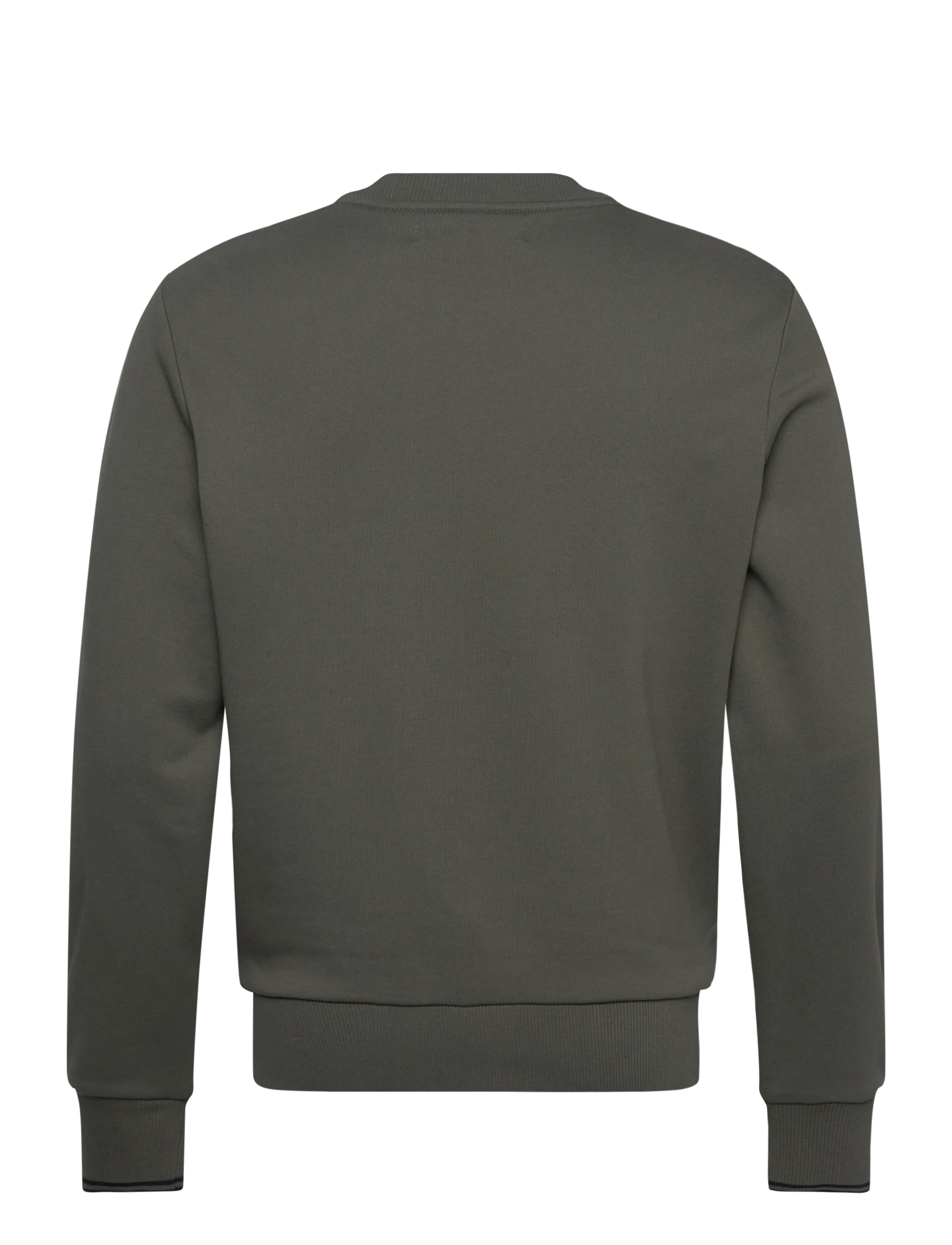 Fred Perry - CREW NECK SWEATSHIRT - sweatshirts - field grn/black - 2