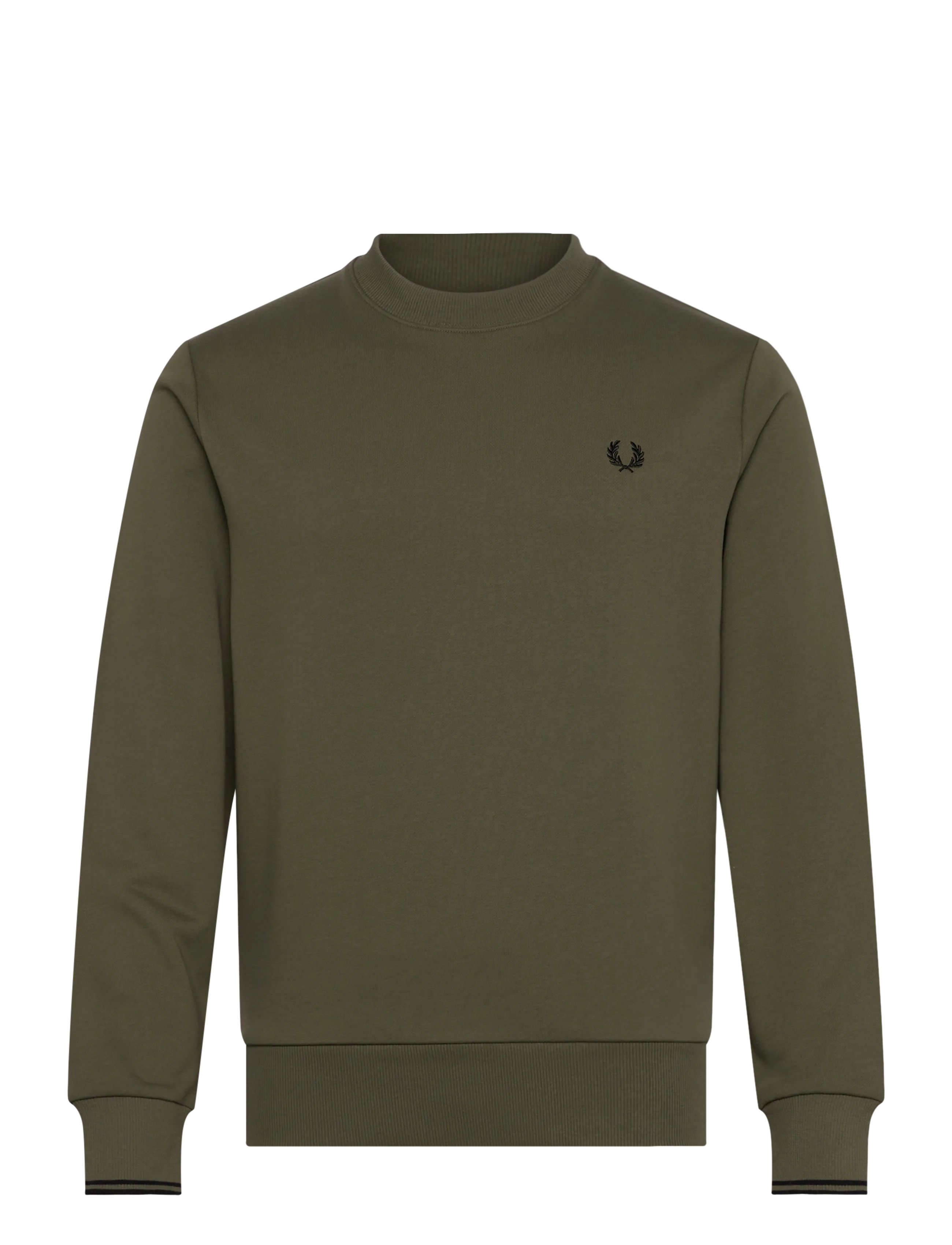 CREW NECK SWEATSHIRT - LRLWRTHGREEN/BLK