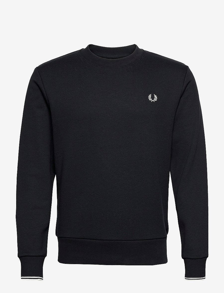 Fred Perry - CREW NECK SWEATSHIRT - sweatshirts - navy - 1