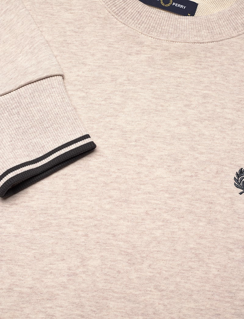 Fred Perry - CREW NECK SWEATSHIRT - shop by occasion - porridge m/anchor grey - 2