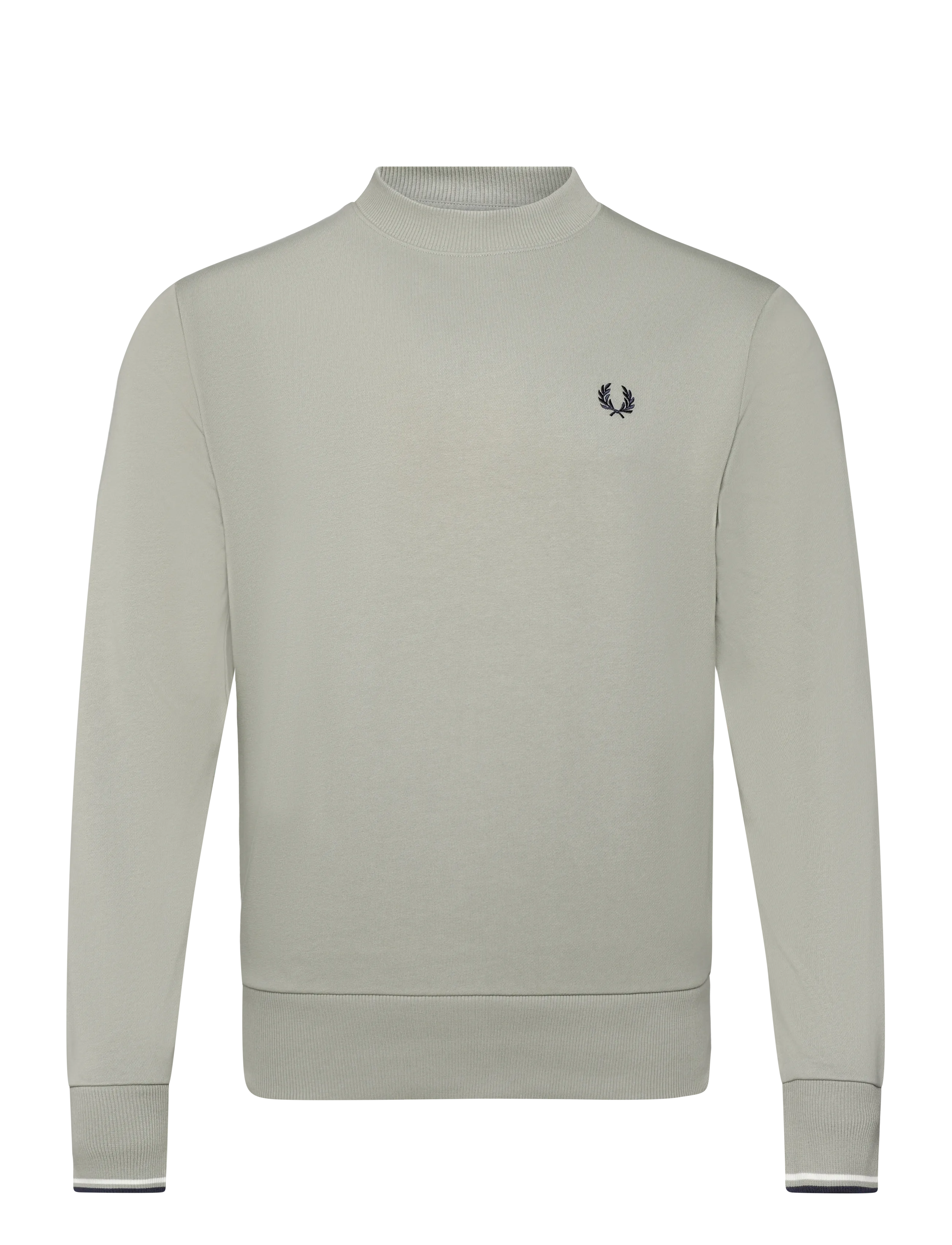 Fred Perry CREW NECK SWEATSHIRT - Sweatshirts - SEAGRS/ECR/DKAIR / green