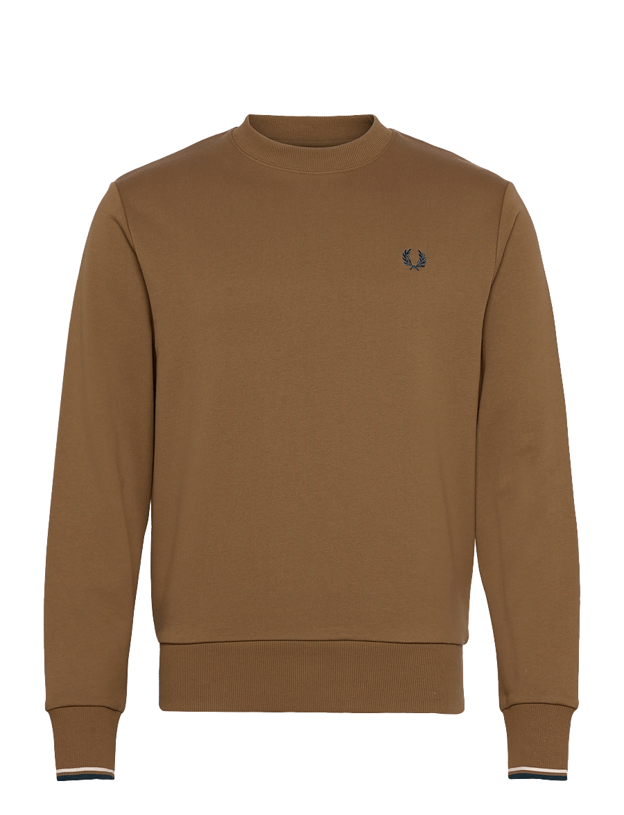 Fred Perry - CREW NECK SWEATSHIRT - shop by occasion - shdstn/ecr/dkpet - 0