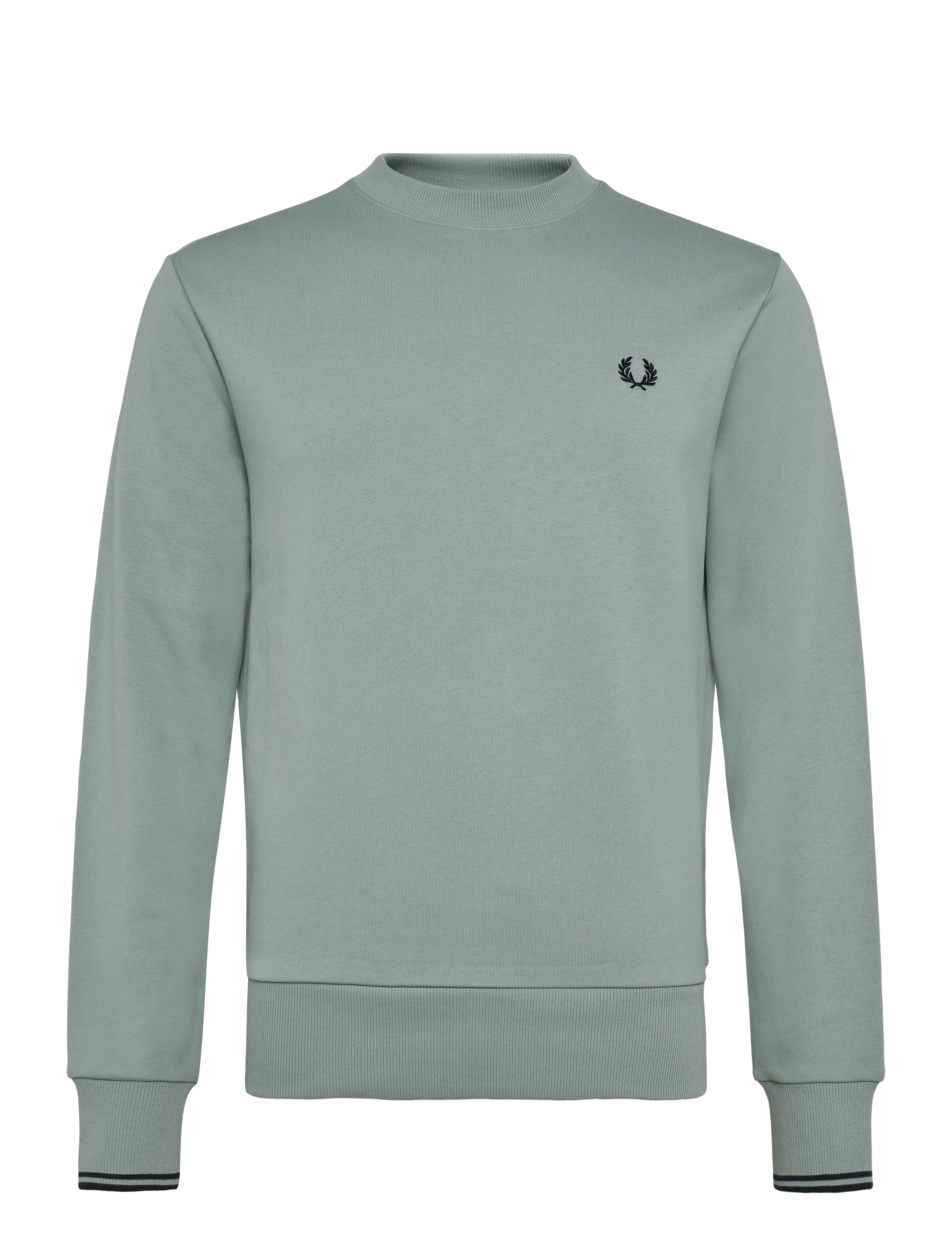Fred Perry CREW NECK SWEATSHIRT - Sweatshirts - SLVRBL/DKAF/DKAF / blue