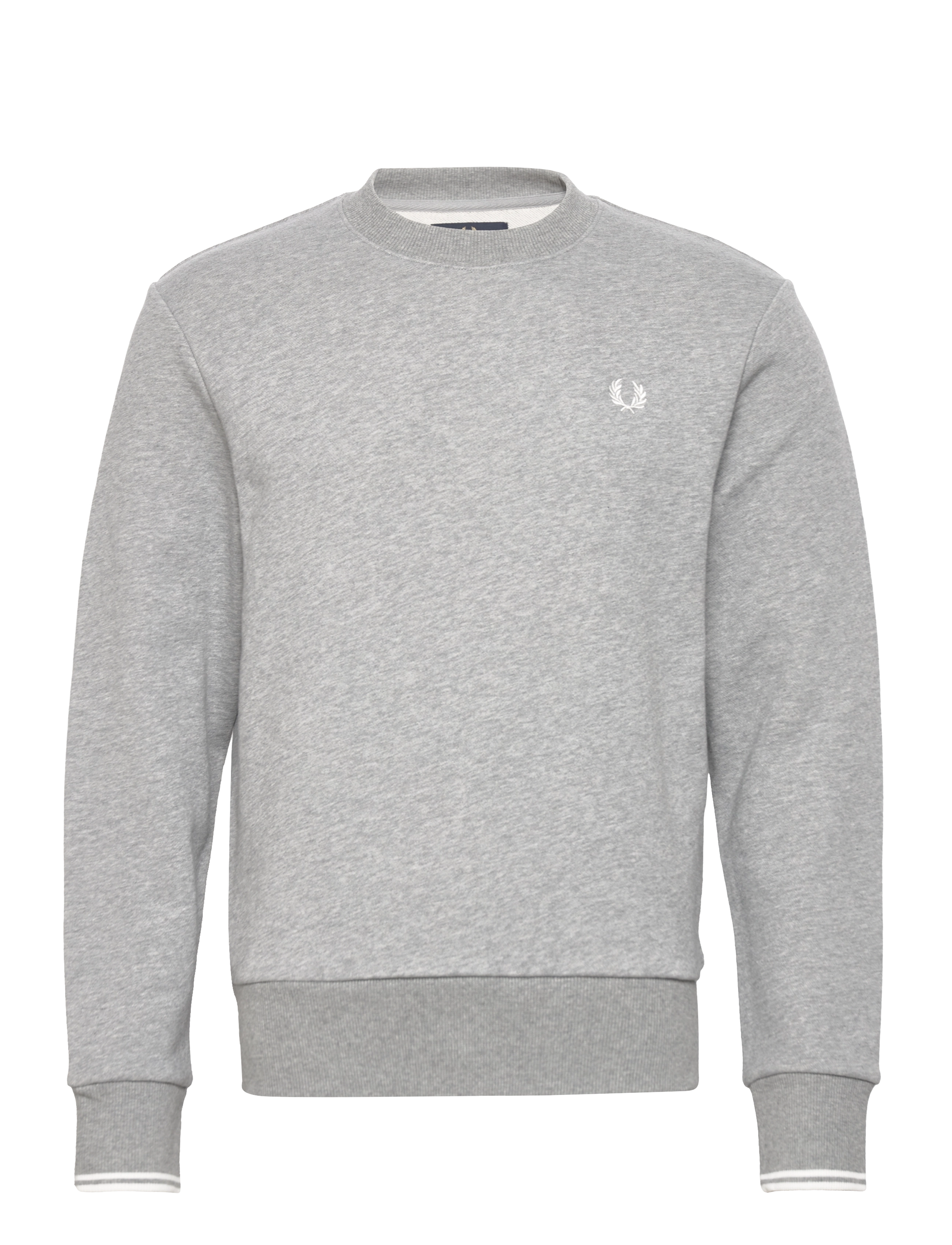 Fred Perry - CREW NECK SWEATSHIRT - sweatshirts - steel marl - 0