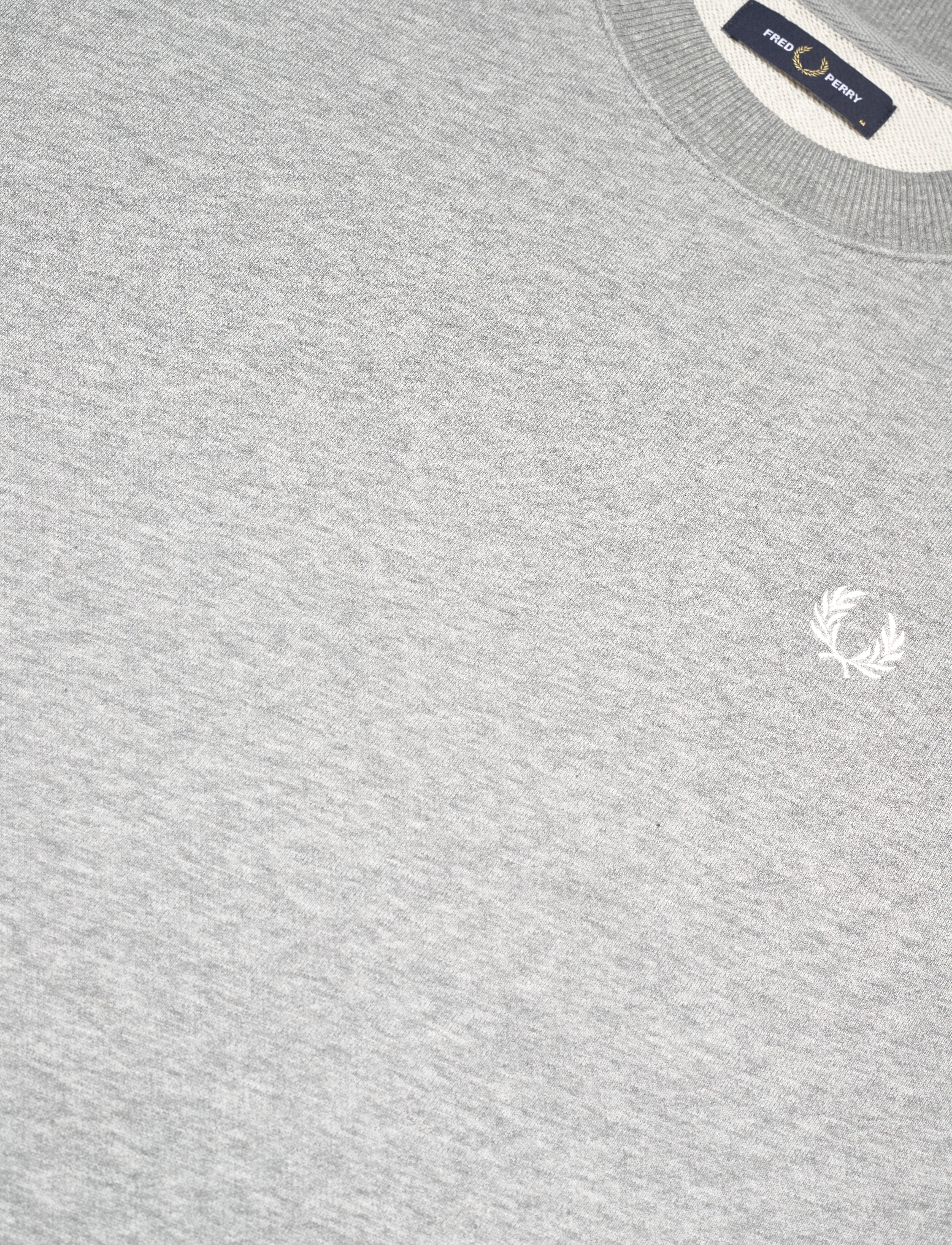 Fred Perry - CREW NECK SWEATSHIRT - dressipluusid - steel marl - 2