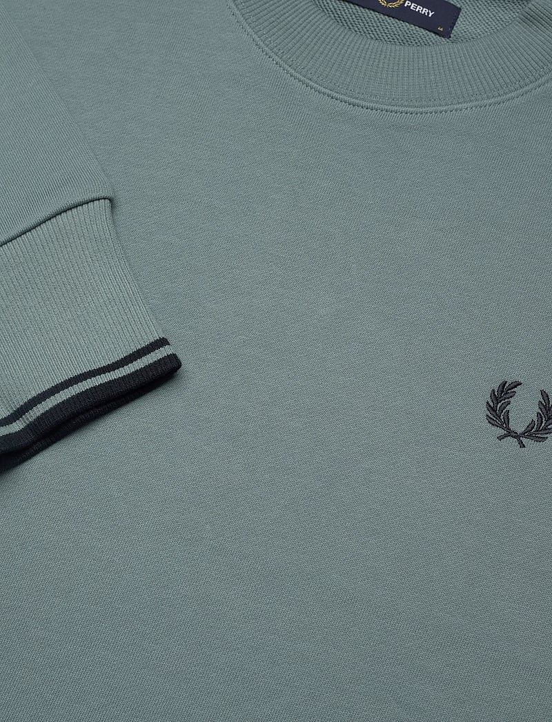 Fred Perry - CREW NECK SWEATSHIRT - shop efter anledning - stockportblu/nvy - 2