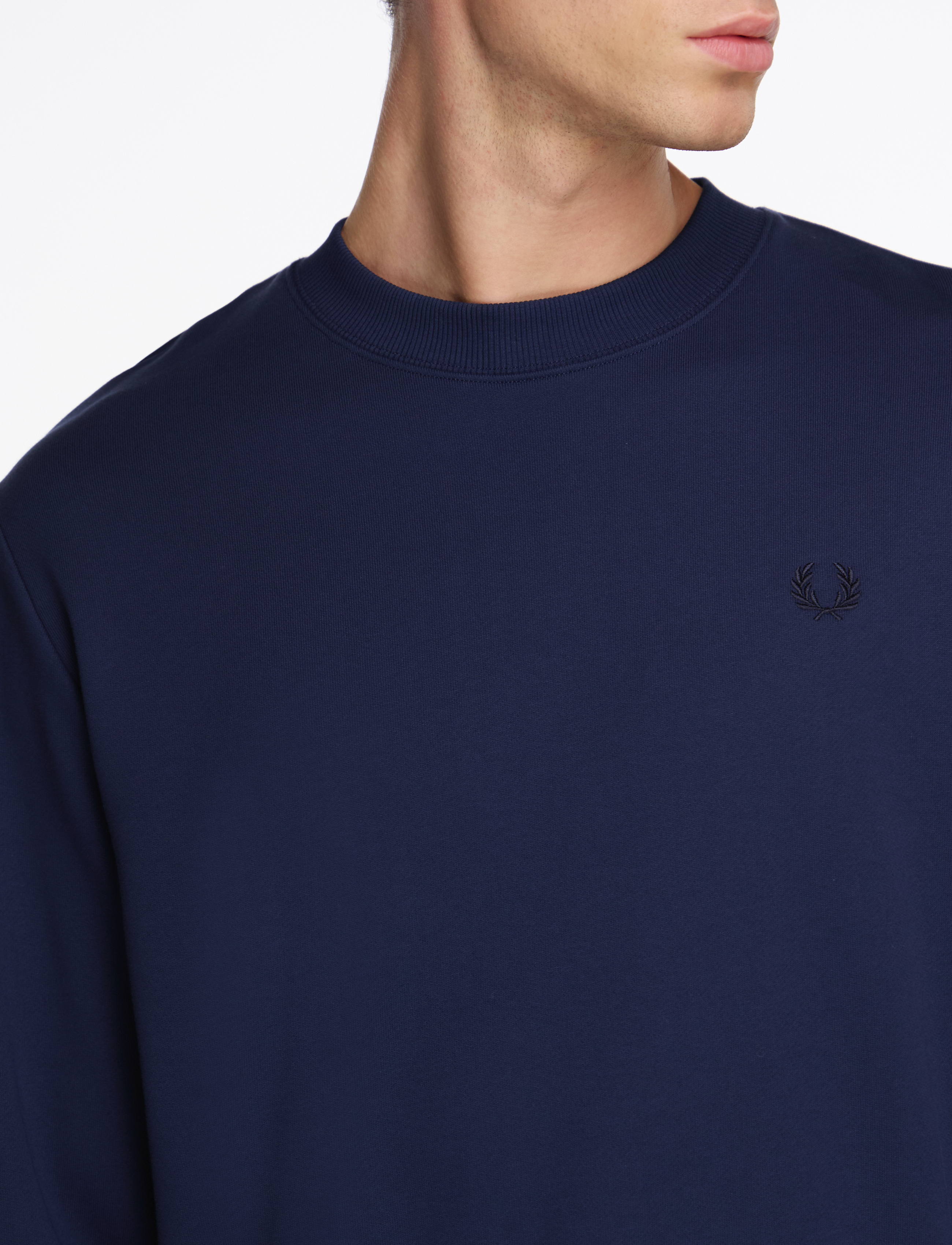 Fred Perry - CREW NECK SWEATSHIRT - vacation essentials - tennis blue - 5