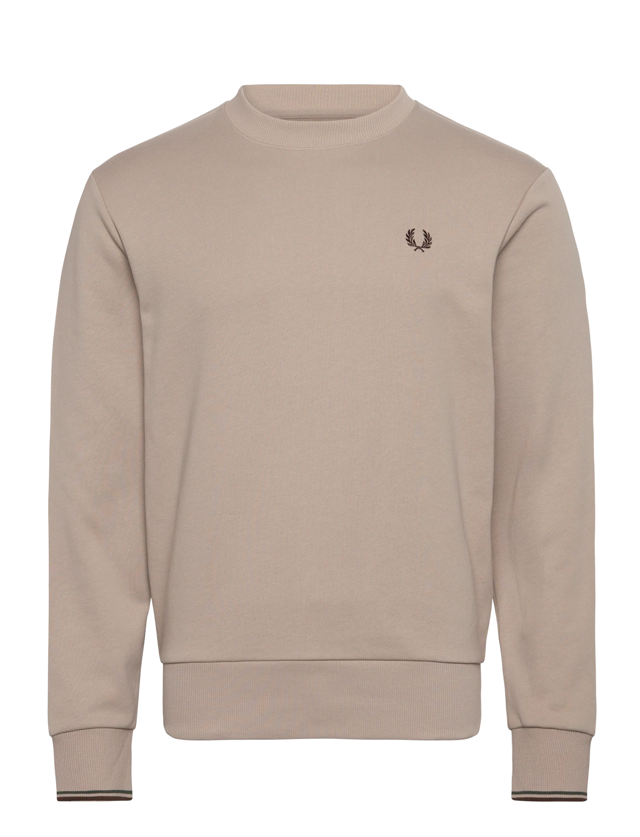 Fred Perry CREW NECK SWEATSHIRT - Tøj - WRMOT/CRTGR/BTOB / beige