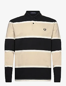 RELAXED STRIPE POLO SHIRT, Fred Perry