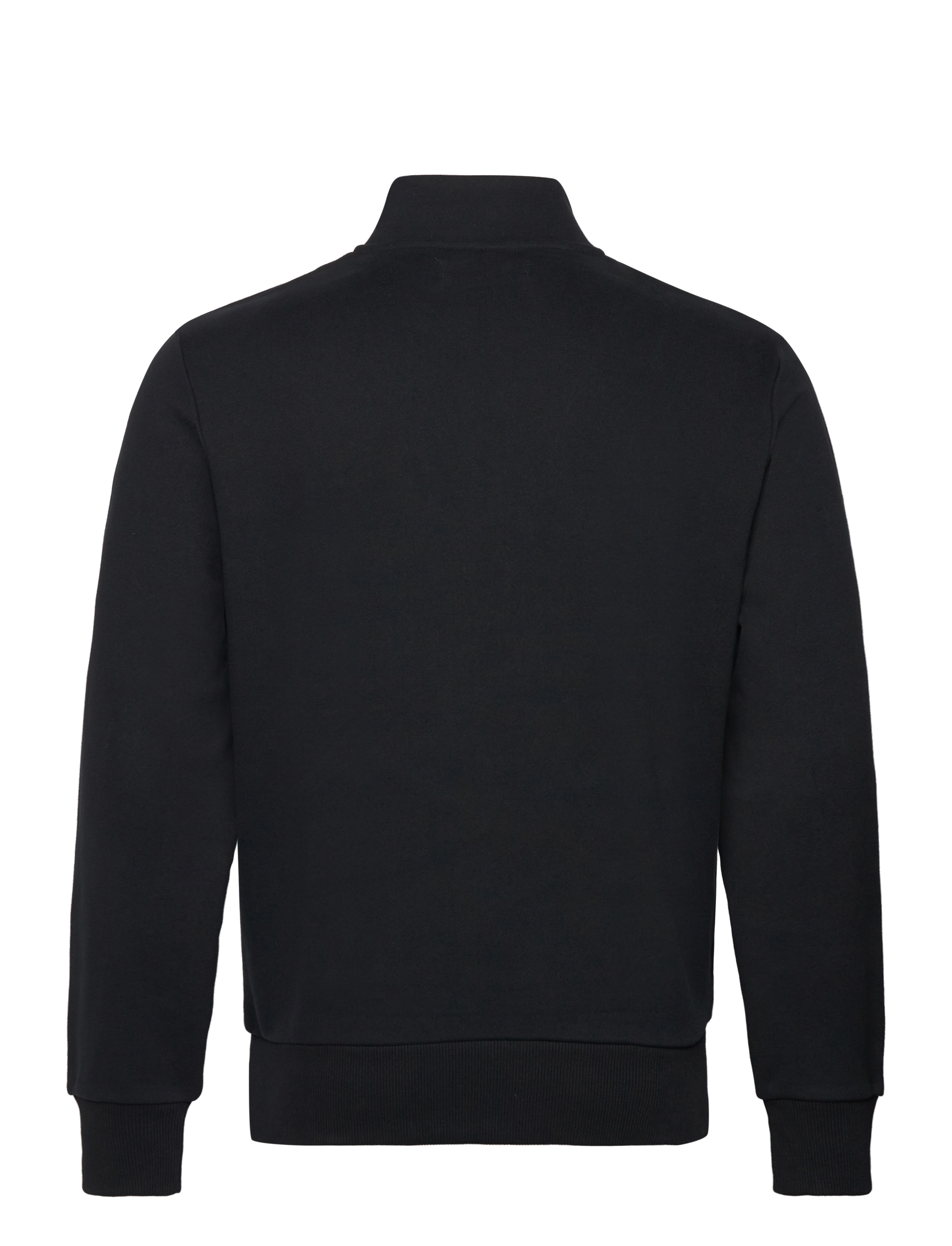 Fred Perry - RAISED GRAPHIC HALF ZIP SWEATS - black - 1