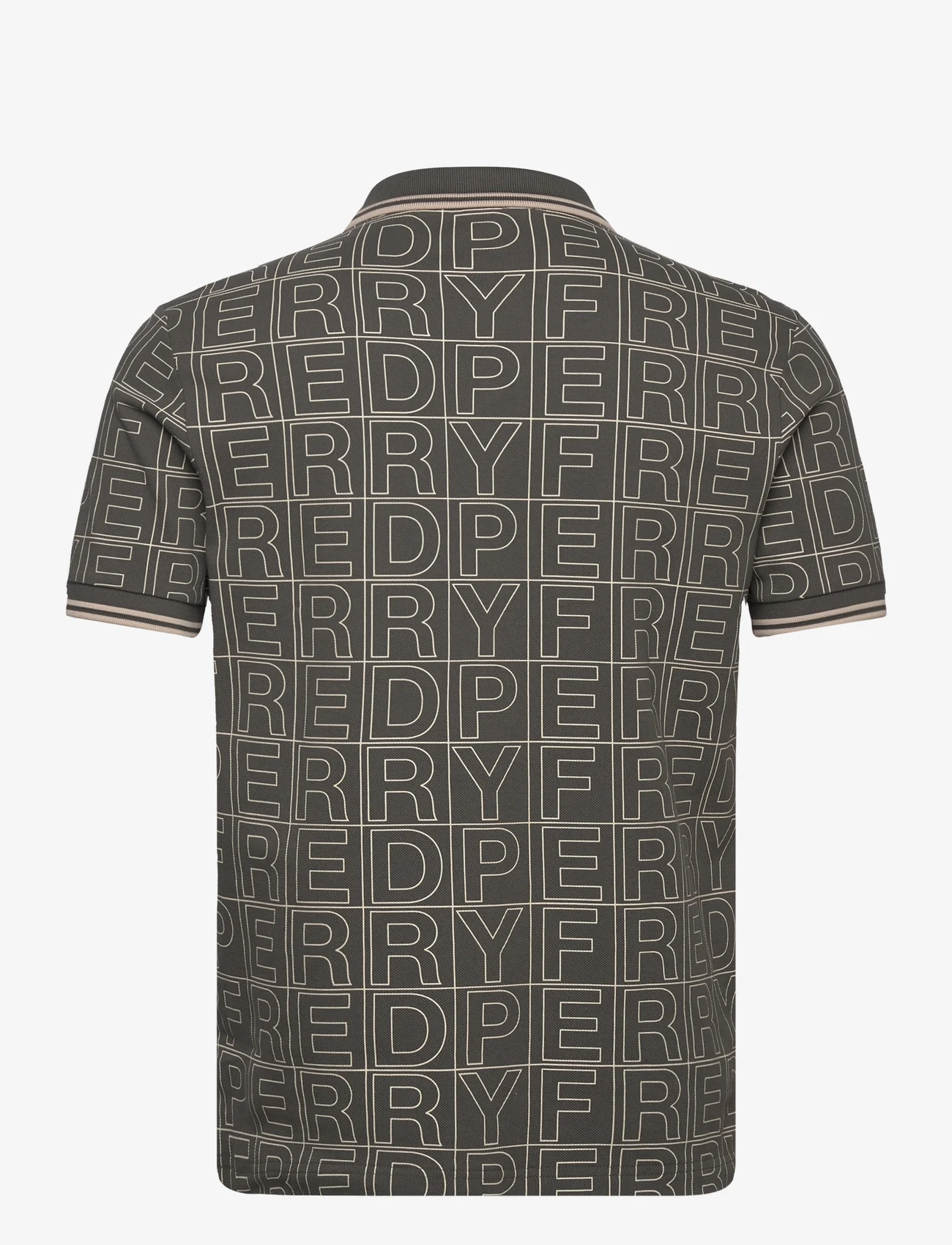 Fred Perry - SPELLOUT GRAPHIC FP POLO - kurzärmelig - field green - 1