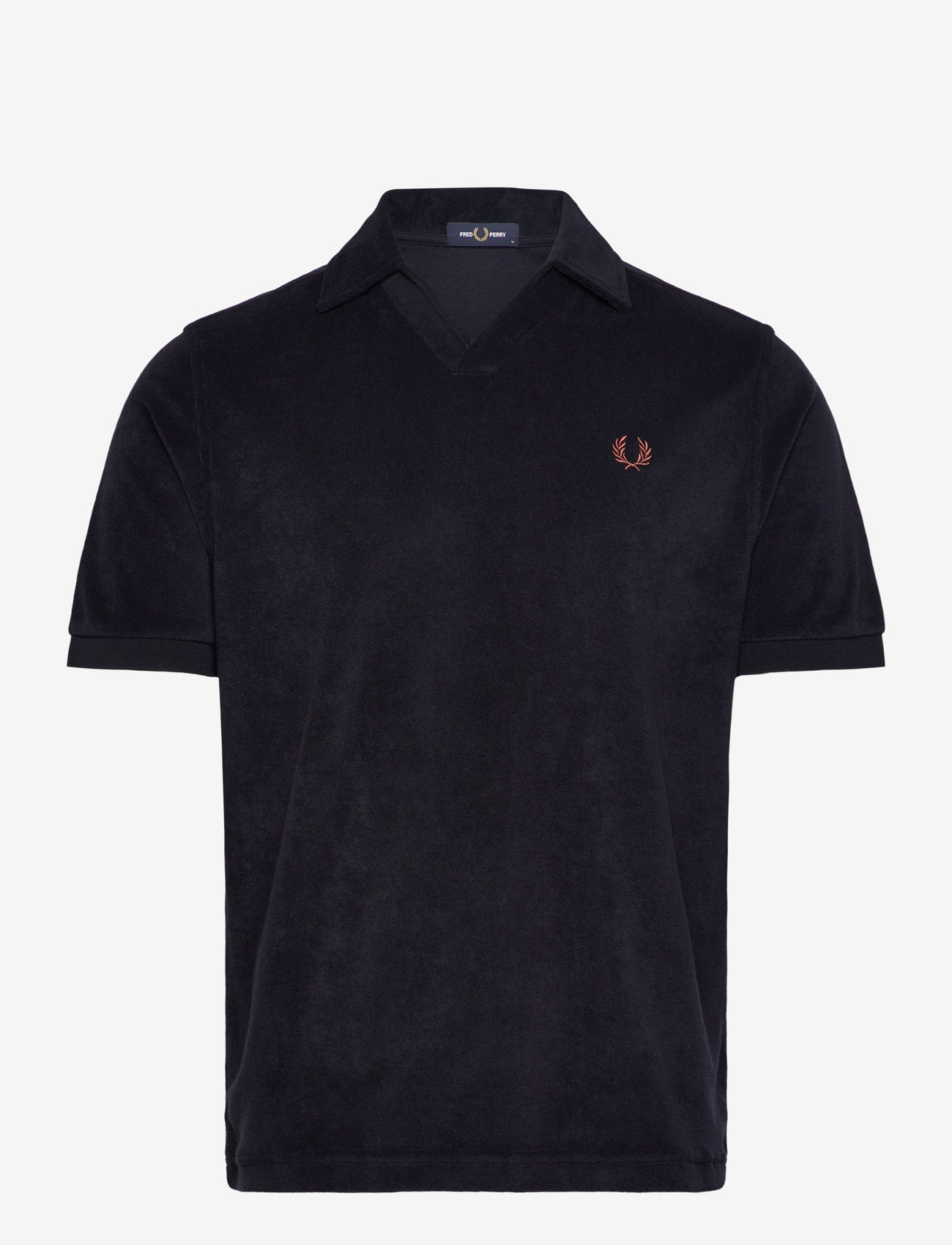 Fred Perry Open Collar Towelling Polo (FPYM7830) Korte mouwen