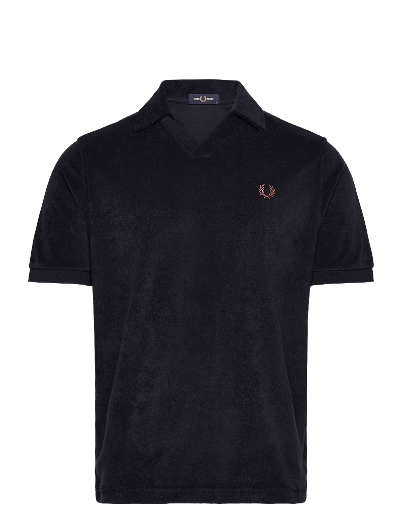 Fred Perry Open Collar Towelling Polo (FPYM7830) Korte mouwen