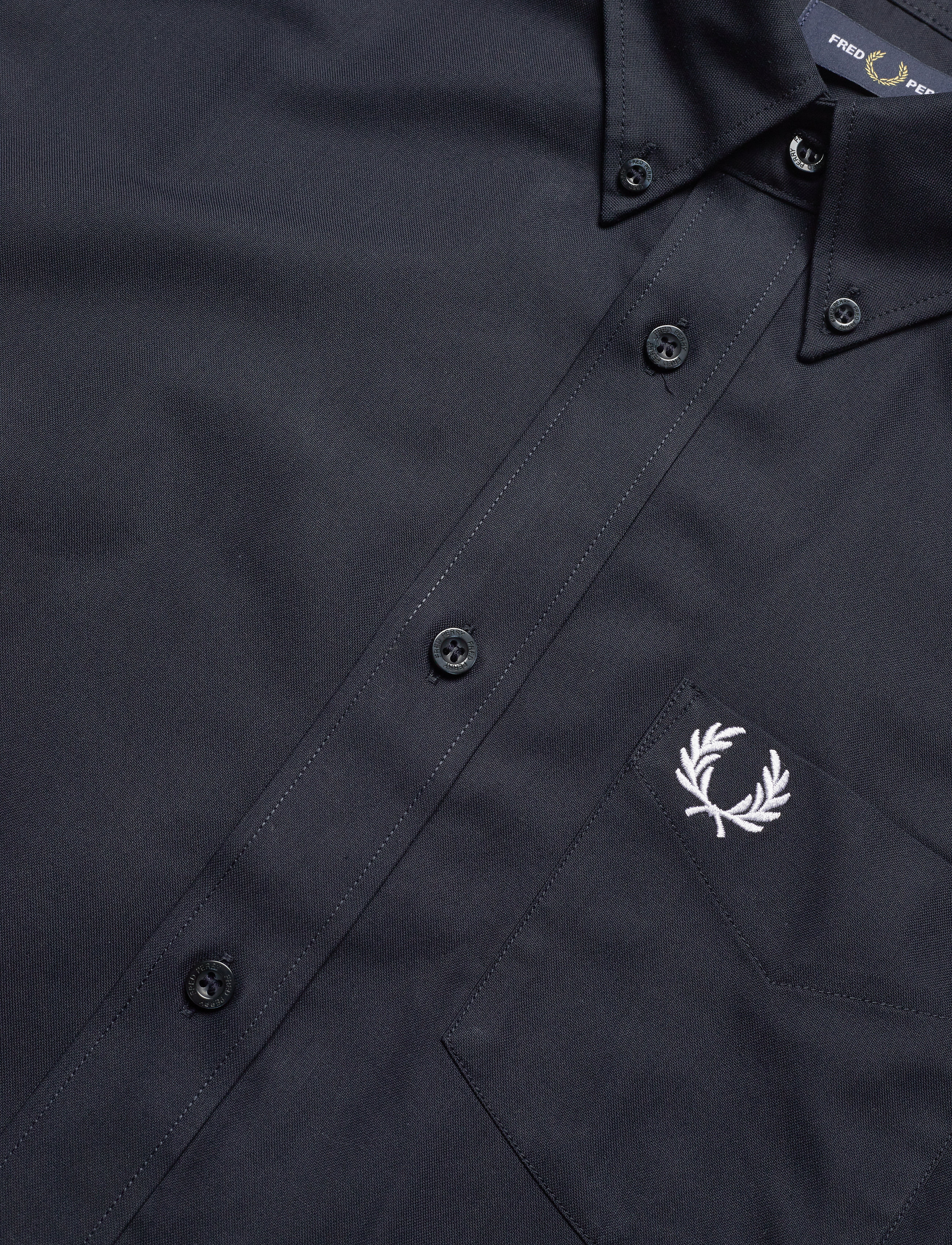 Fred Perry - OXFORD SHIRT - navy - 2
