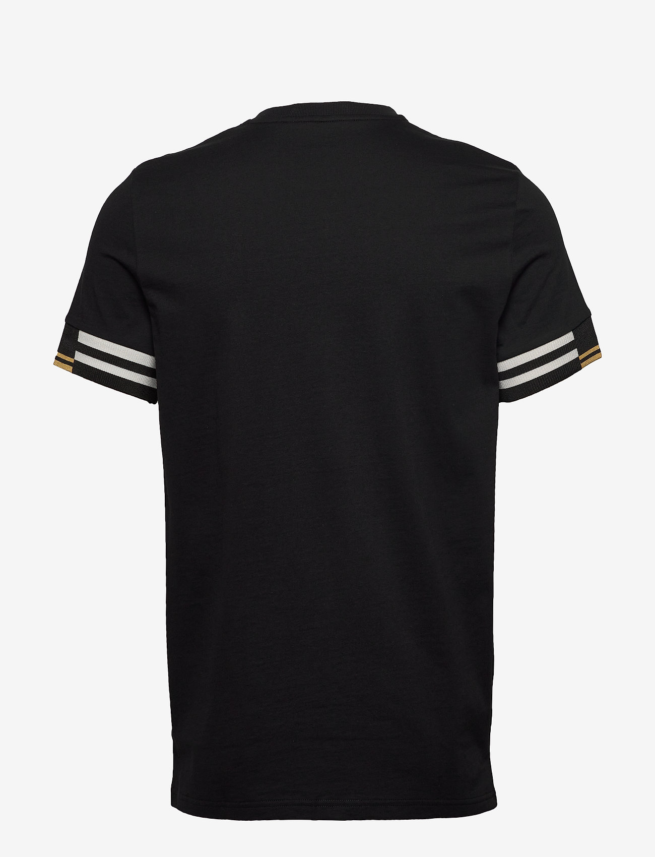 Fred Perry - ABSTRACT CUFF T-SHIRT - black - 1