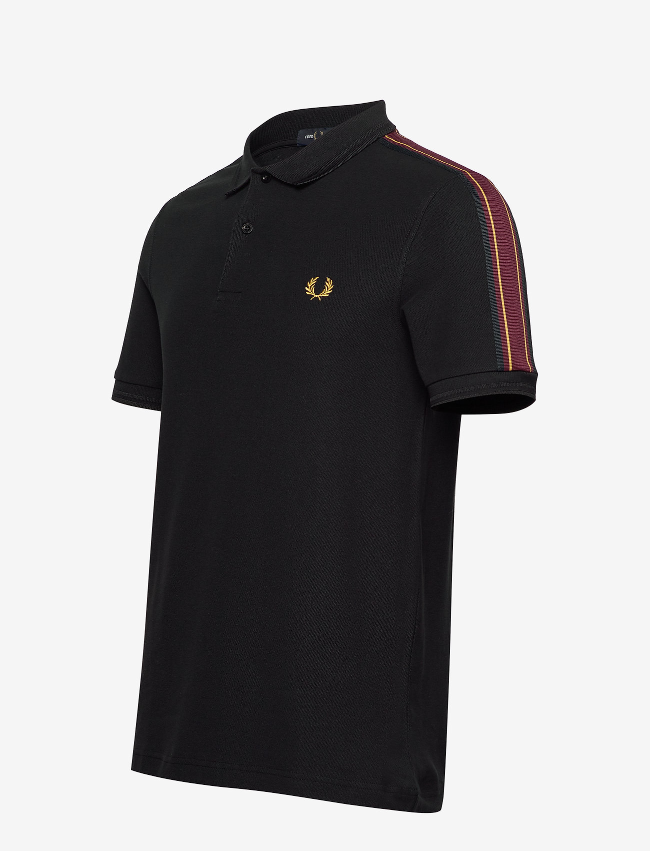 Fred Perry - TAPED SHOULDER POLO - black - 2
