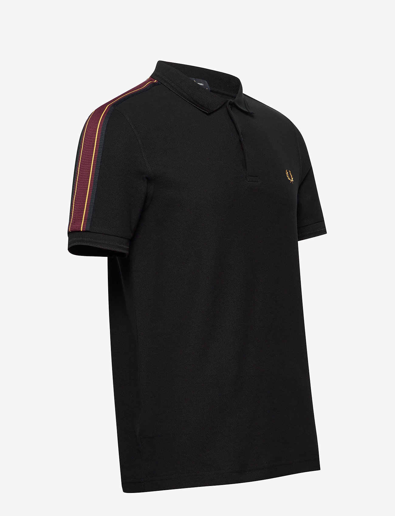 Fred Perry - TAPED SHOULDER POLO - black - 3