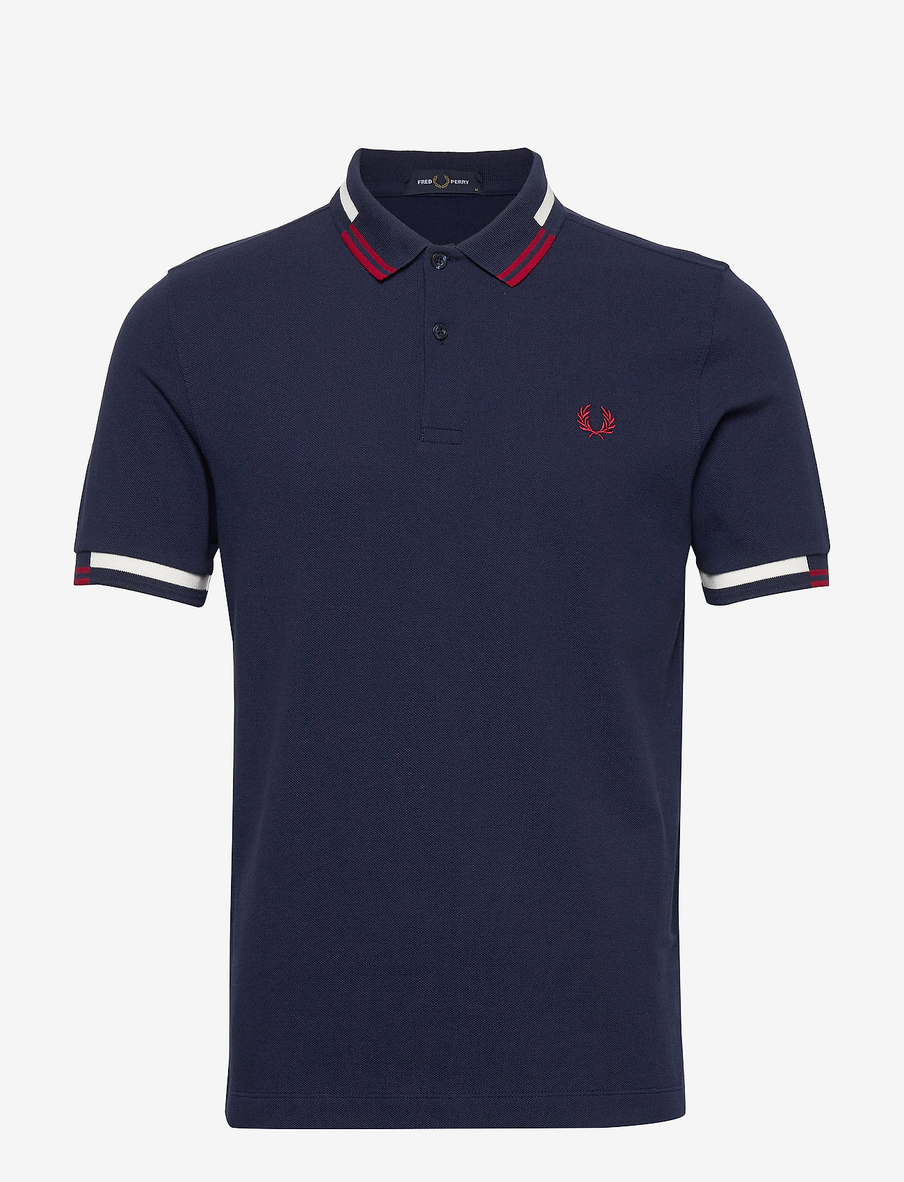 Fred Perry - ABSTRACT TIP. POLO - carbon blue - 0
