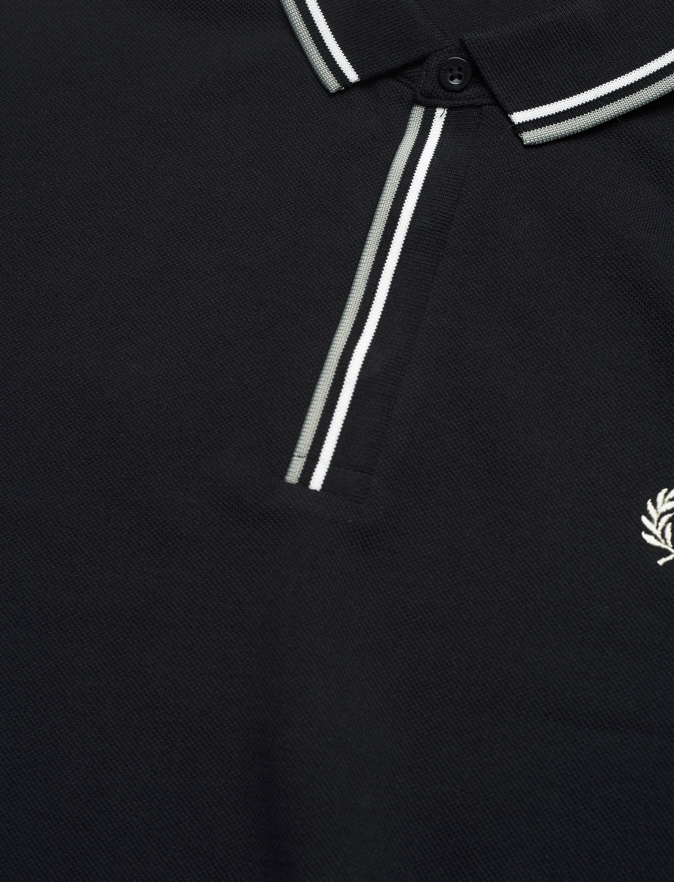 Fred Perry - TIPPED PLACKET POLO - black - 2