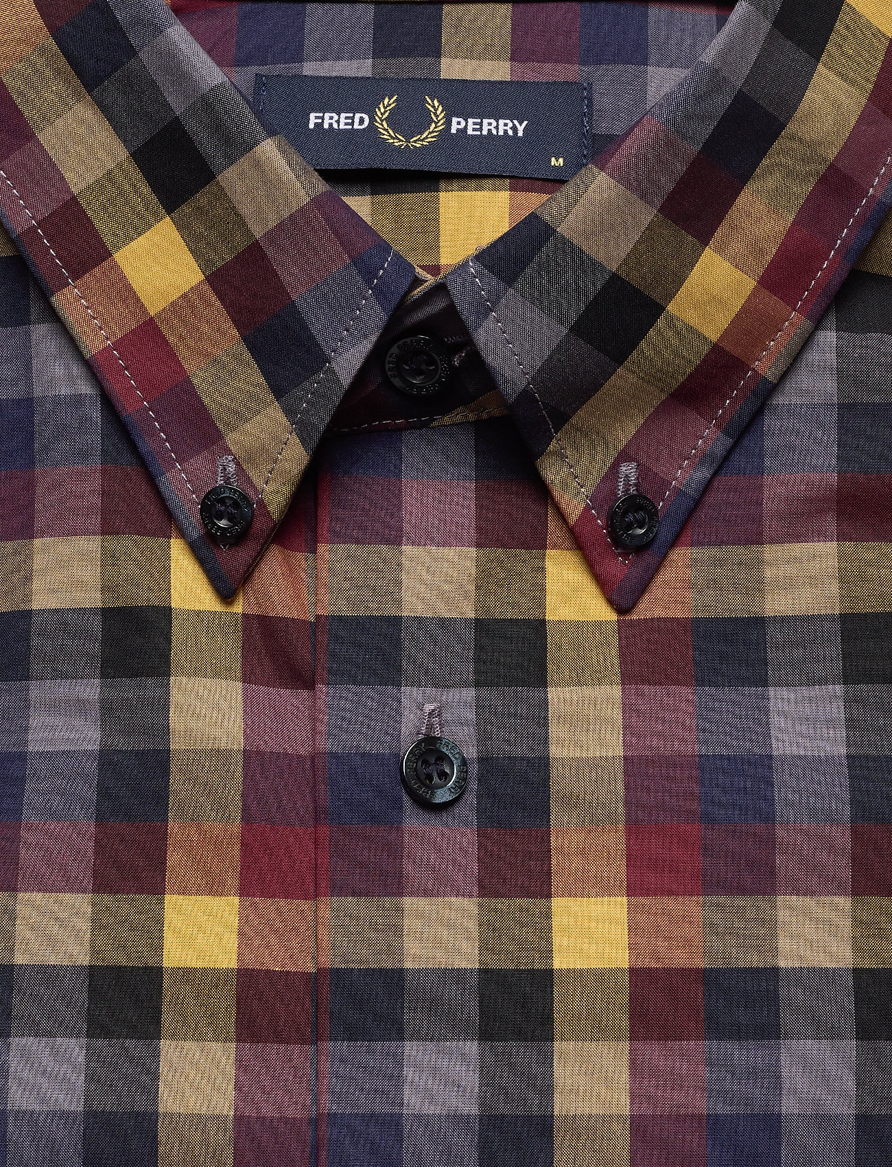 Fred Perry - 6 COL. GINGHAM SHIRT - gold - 2