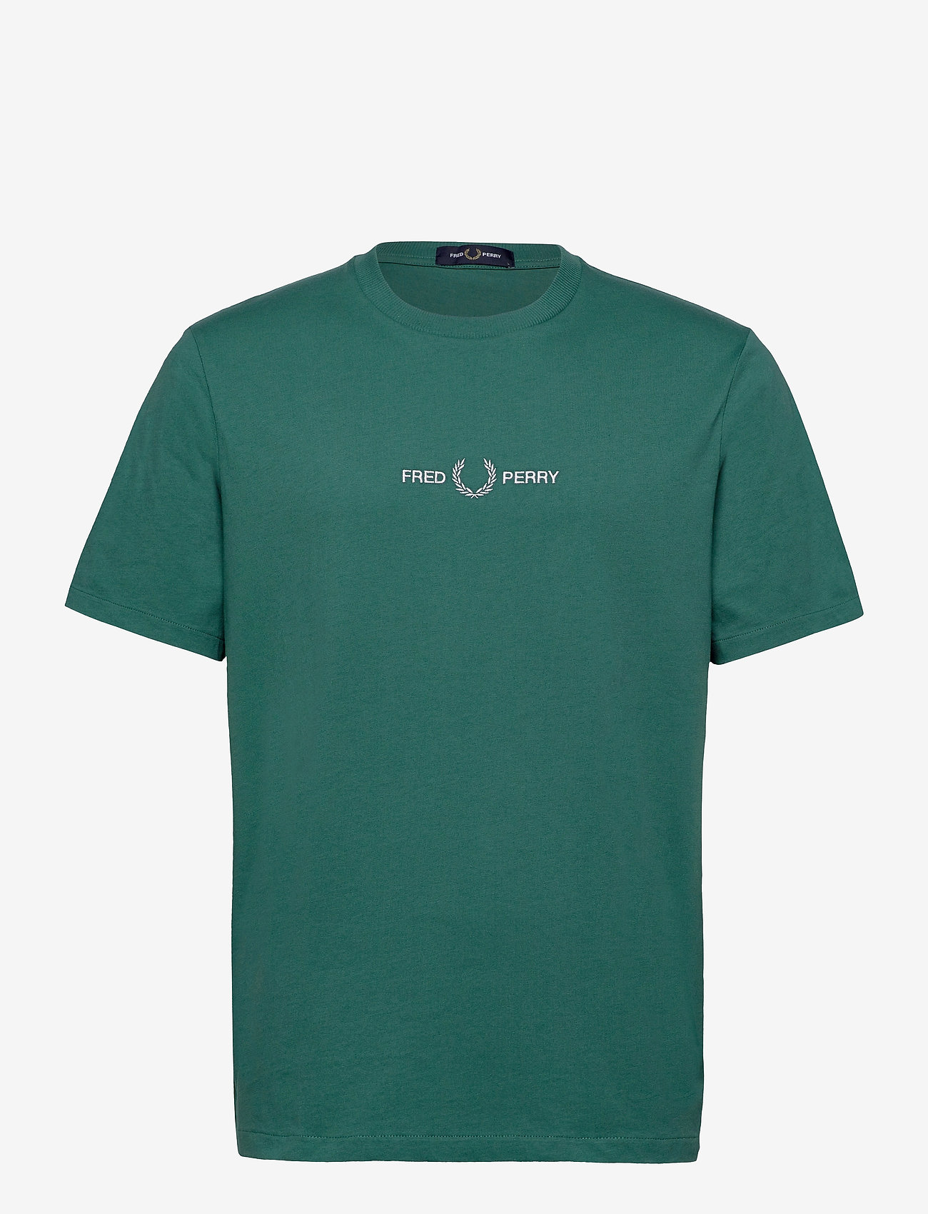 Fred Perry - GRAPHIC T-SHIRT - light petrol - 0