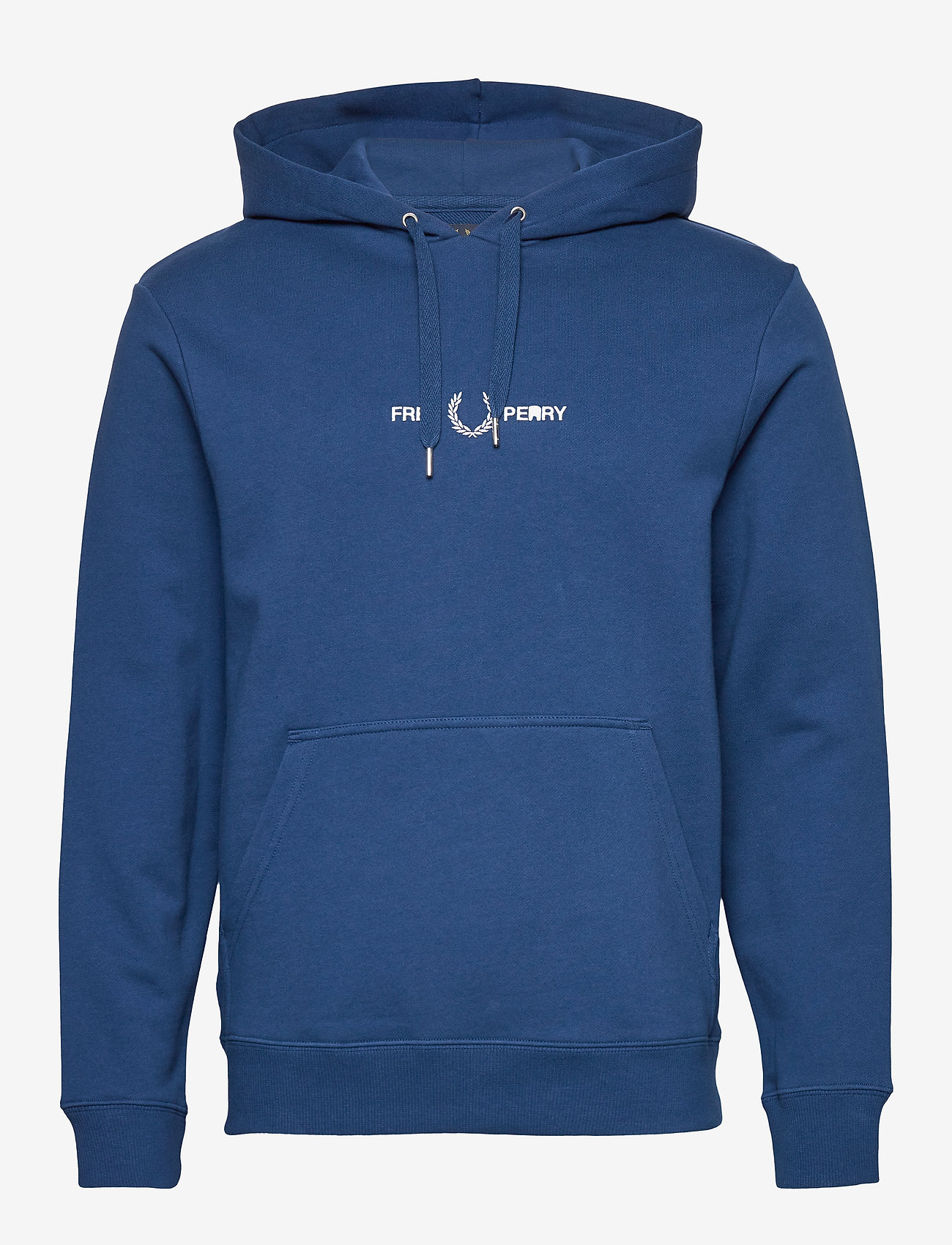 GRAPHIC HOODED SWEAT. - DEEP MARINE