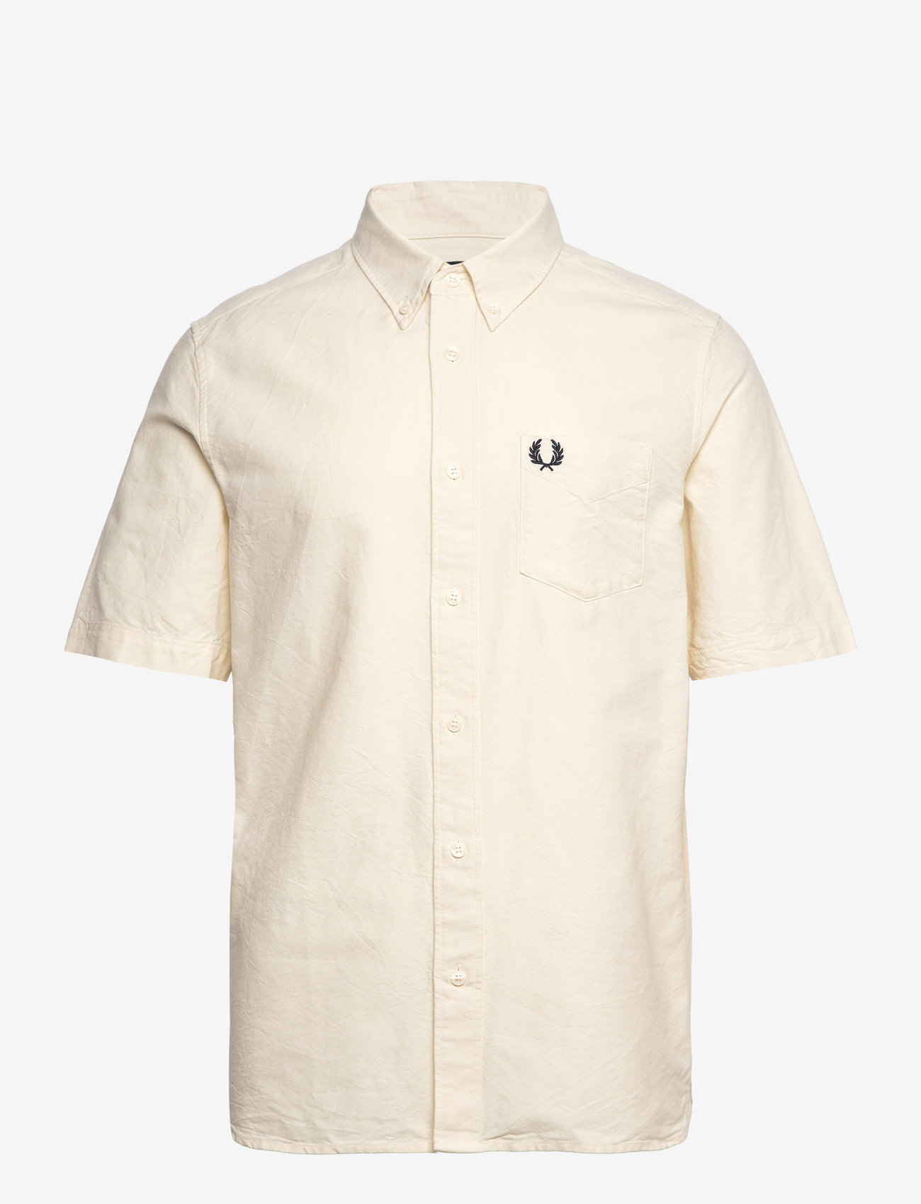 Fred Perry - S/S OXFORD SHIRT - oxford-hemden - ecru - 0