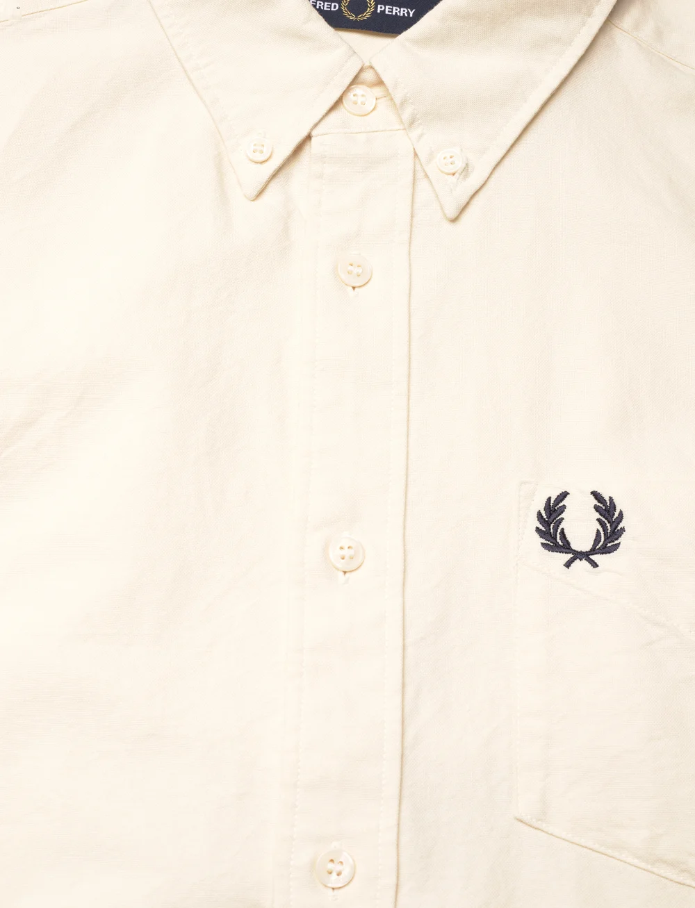 Fred Perry - S/S OXFORD SHIRT - oxford shirts - ecru - 2