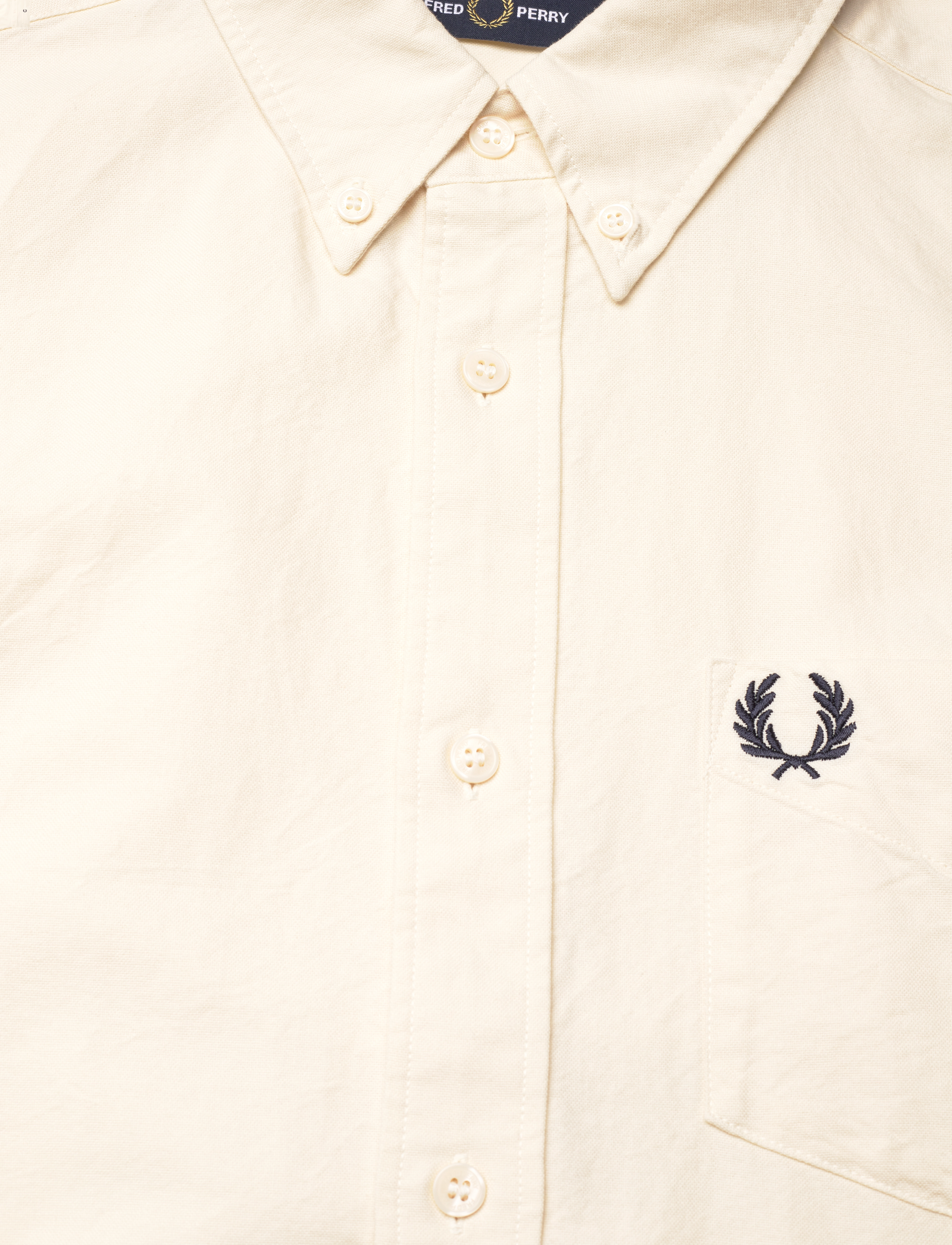 Fred Perry - S/S OXFORD SHIRT - ecru - 2