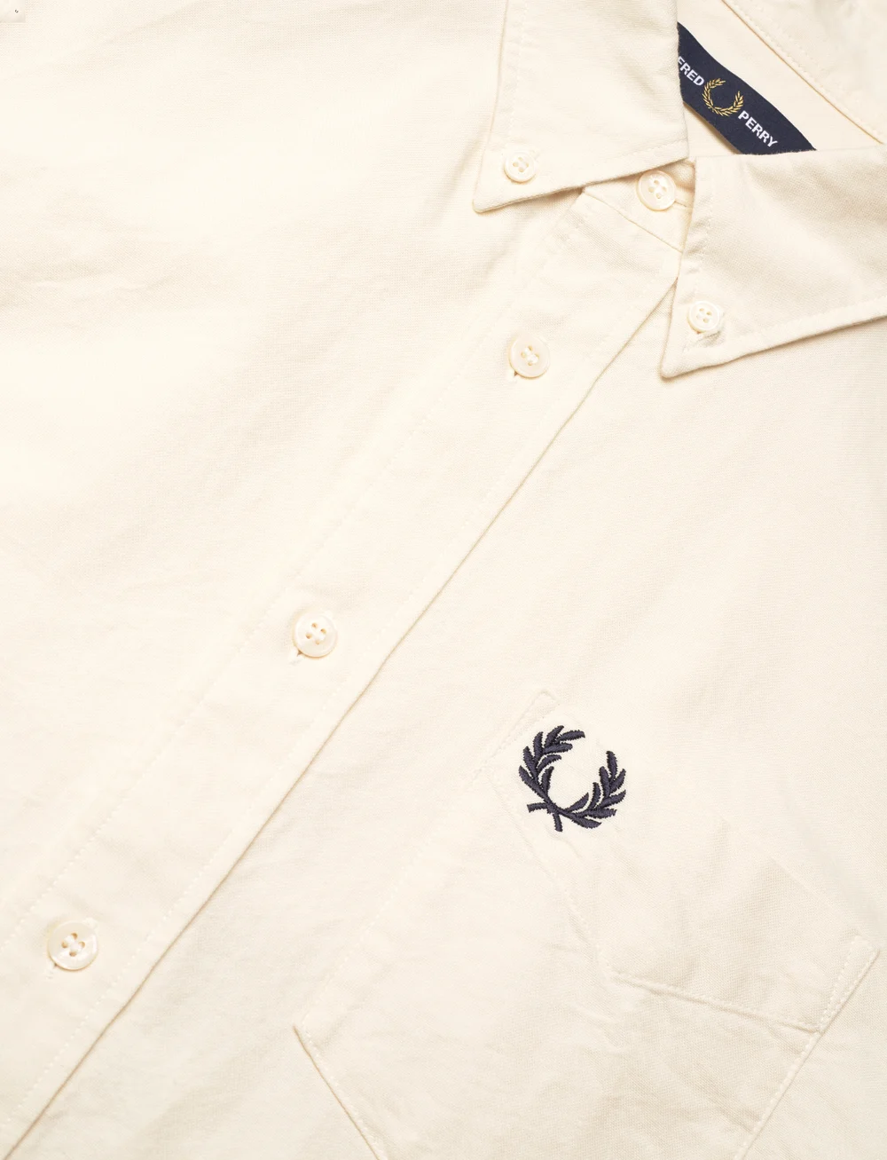 Fred Perry - S/S OXFORD SHIRT - oxford shirts - ecru - 3