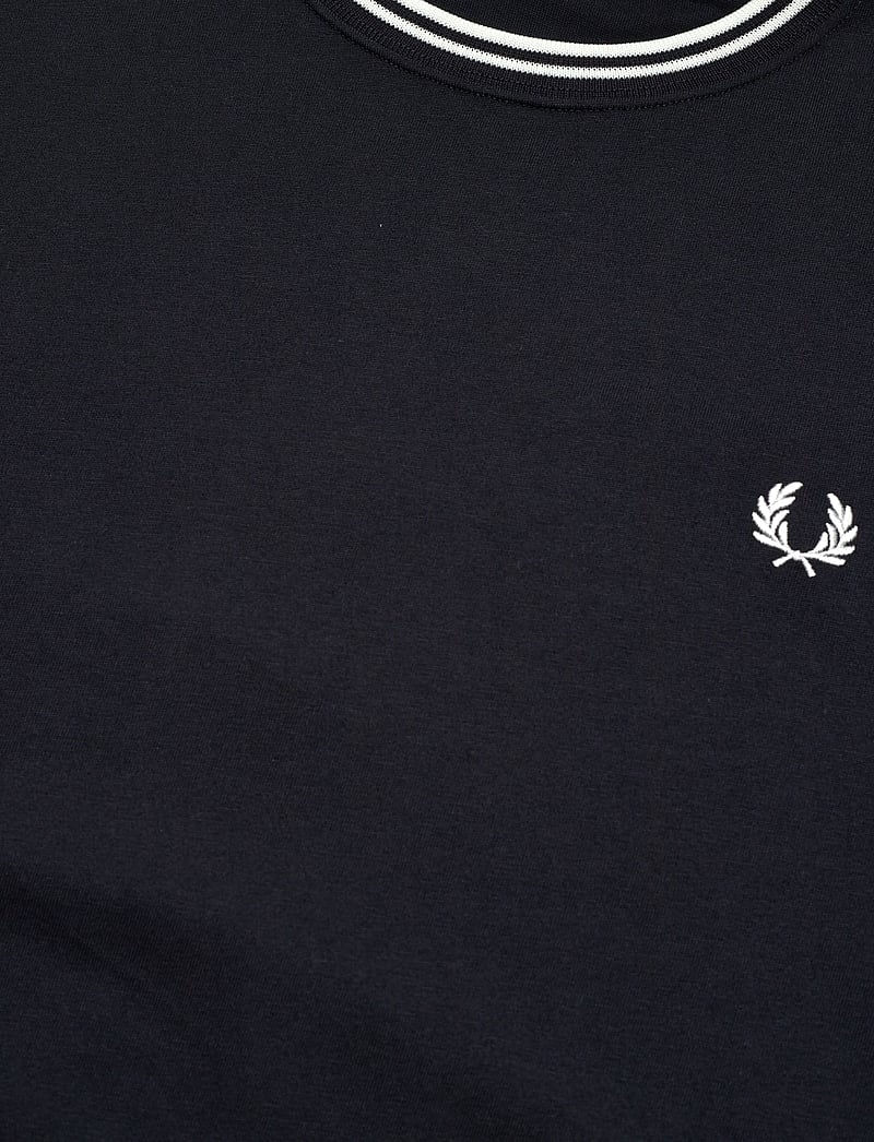 Fred Perry - LS TWIN TIPPED T-SHIRT - långärmade t-shirts - navy - 2