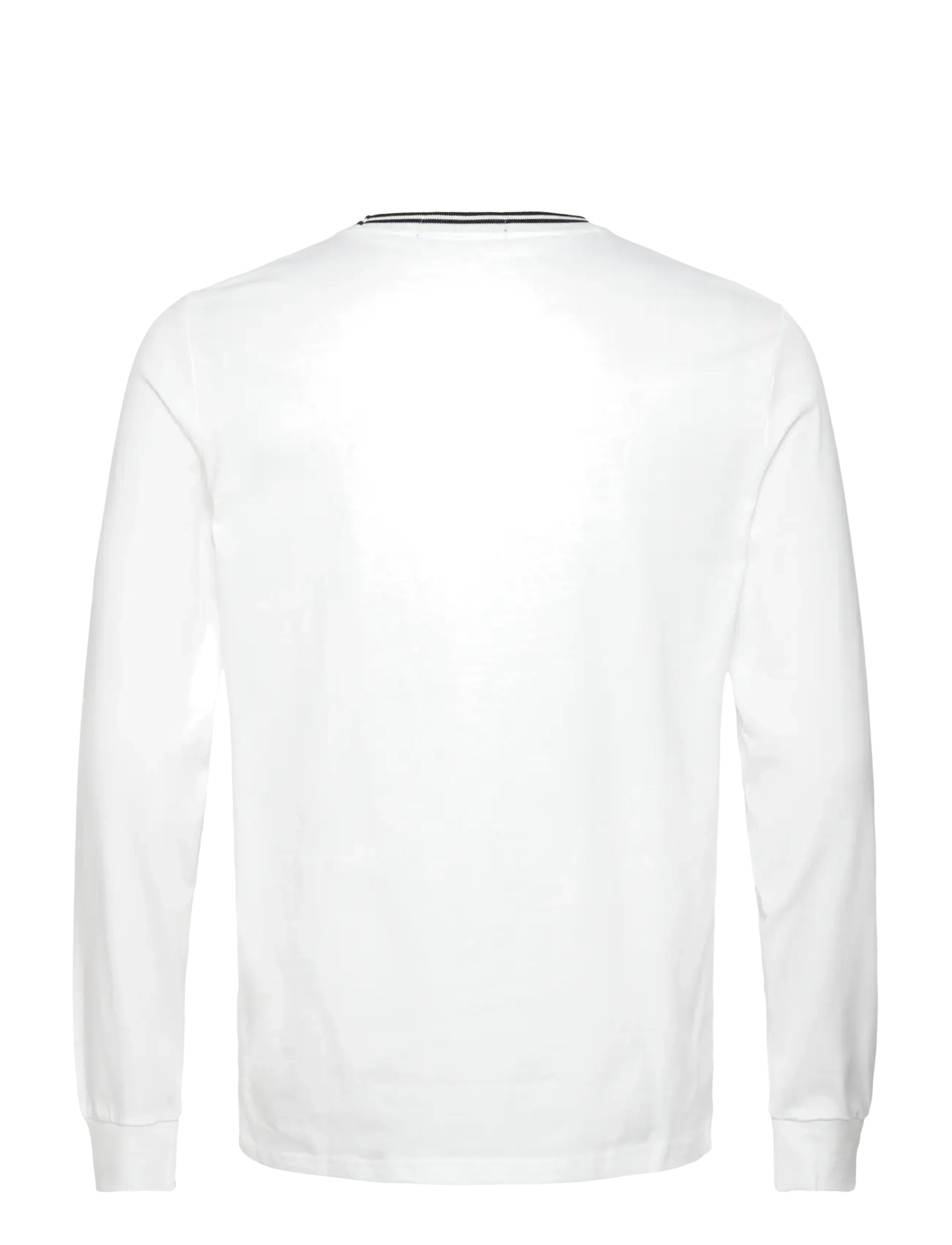 Fred Perry - LS TWIN TIPPED T-SHIRT - pikkade varrukatega t-särgid - white - 1