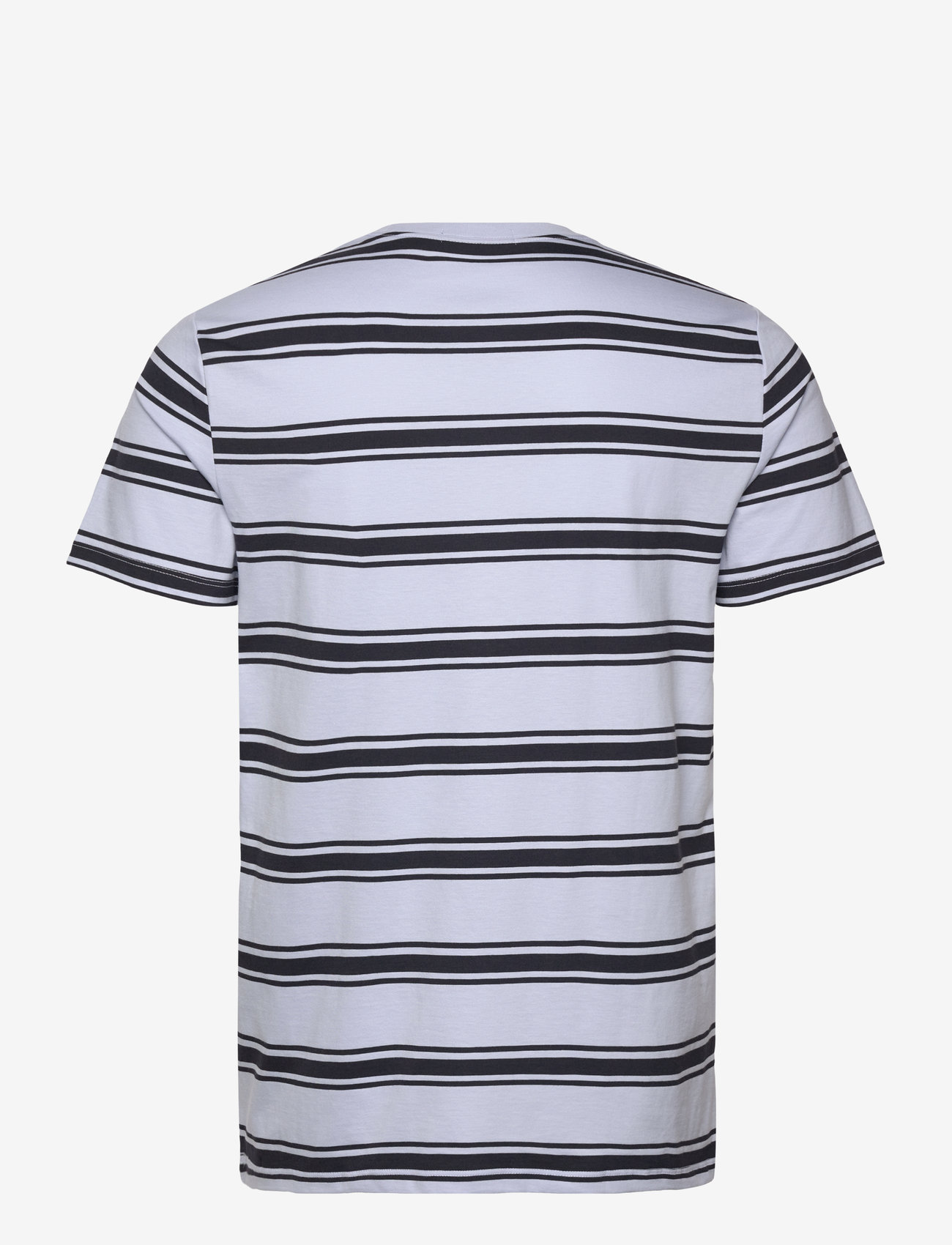 Fred Perry - FINE STRIPE T-SHIRT - kurzärmelig - light smoke - 1