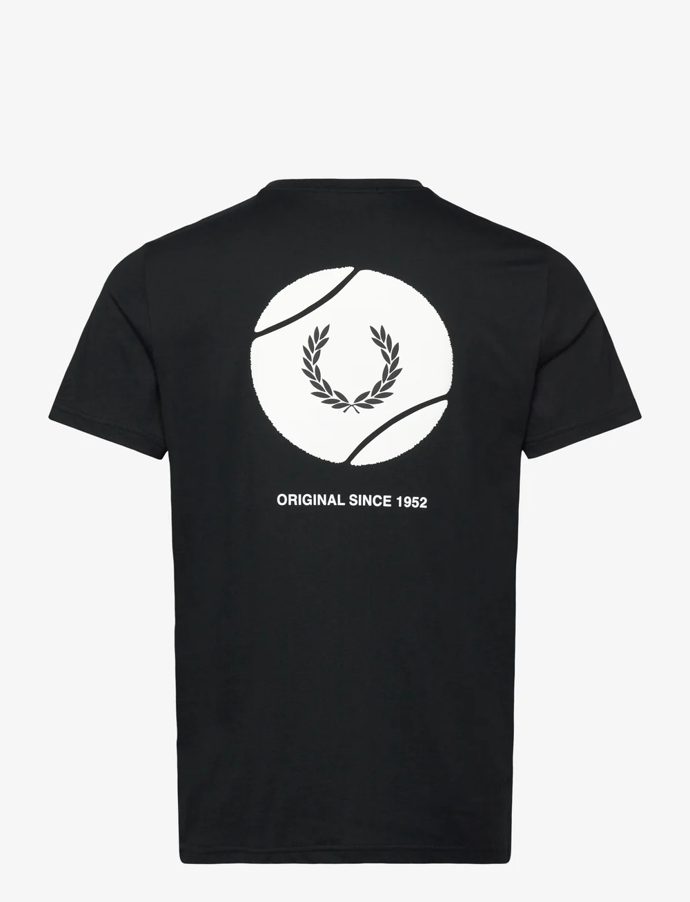Fred Perry - TENNIS GRAPHIC TEE - kurzärmelig - black - 1