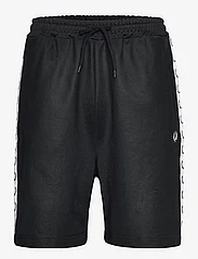 Fred Perry - TAPED TRICOT SHORT - Šortai - black - 0