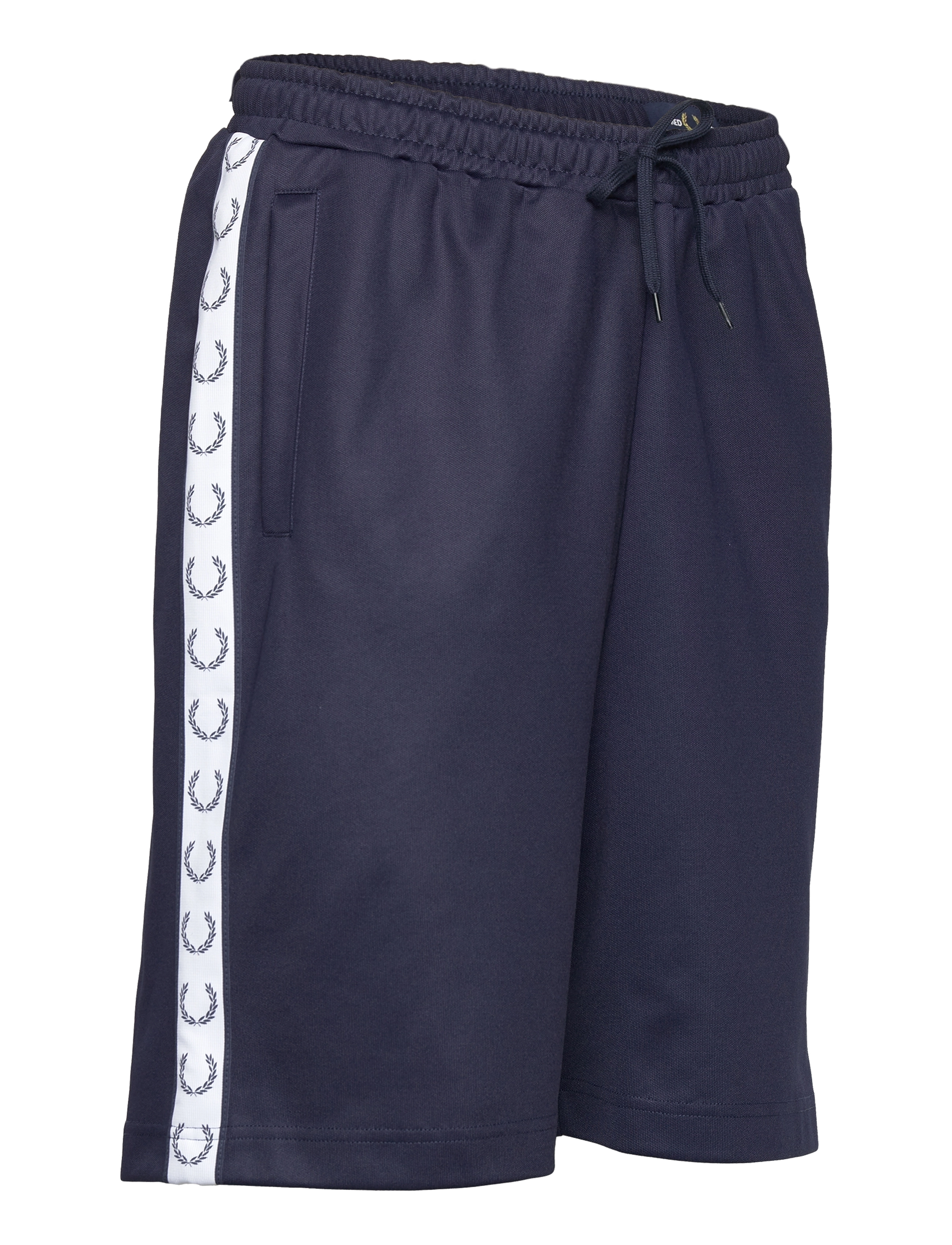 Fred Perry - TAPED TRICOT SHORT - mężczyźni - carbon blue - 2