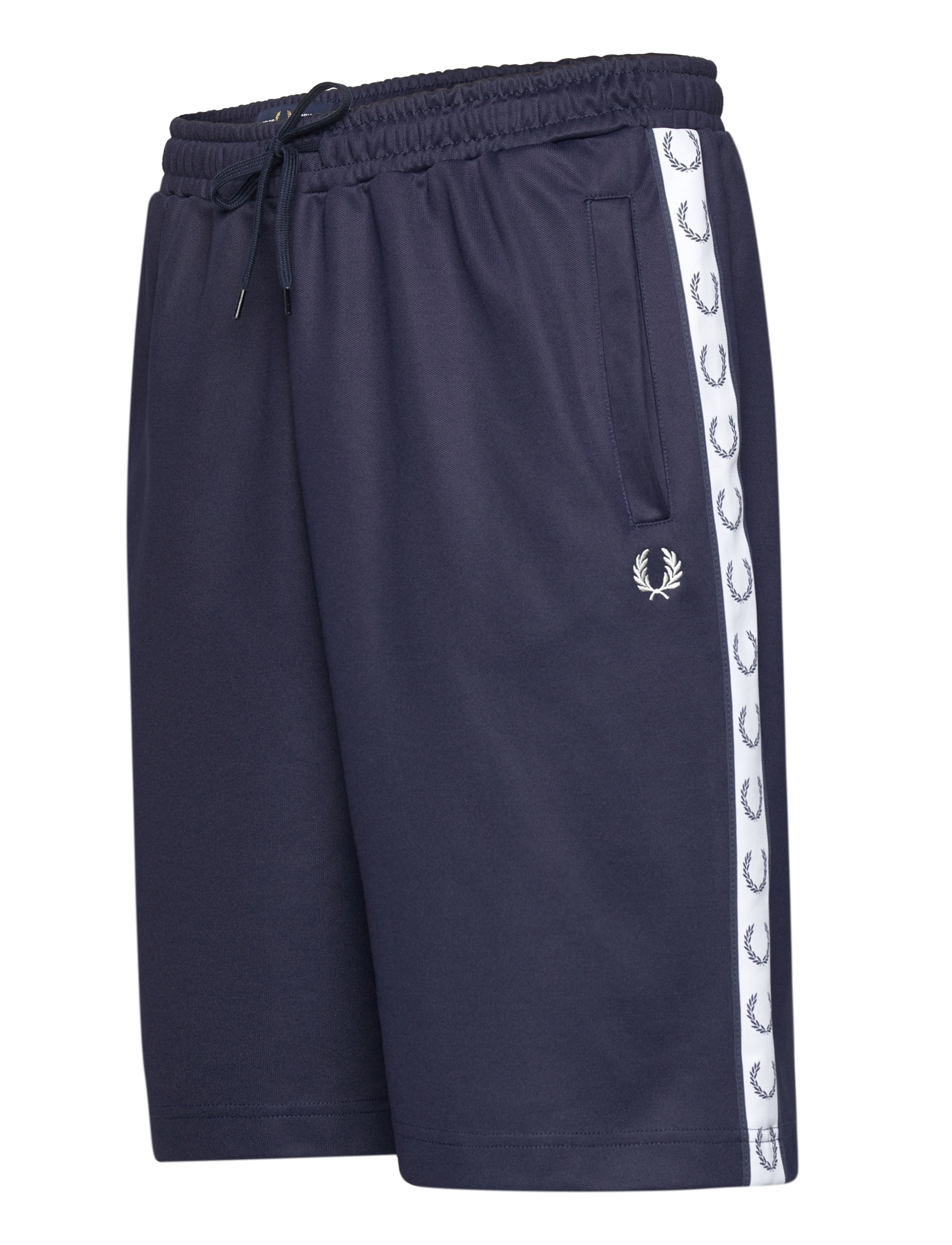 Fred Perry - TAPED TRICOT SHORT - mężczyźni - carbon blue - 3