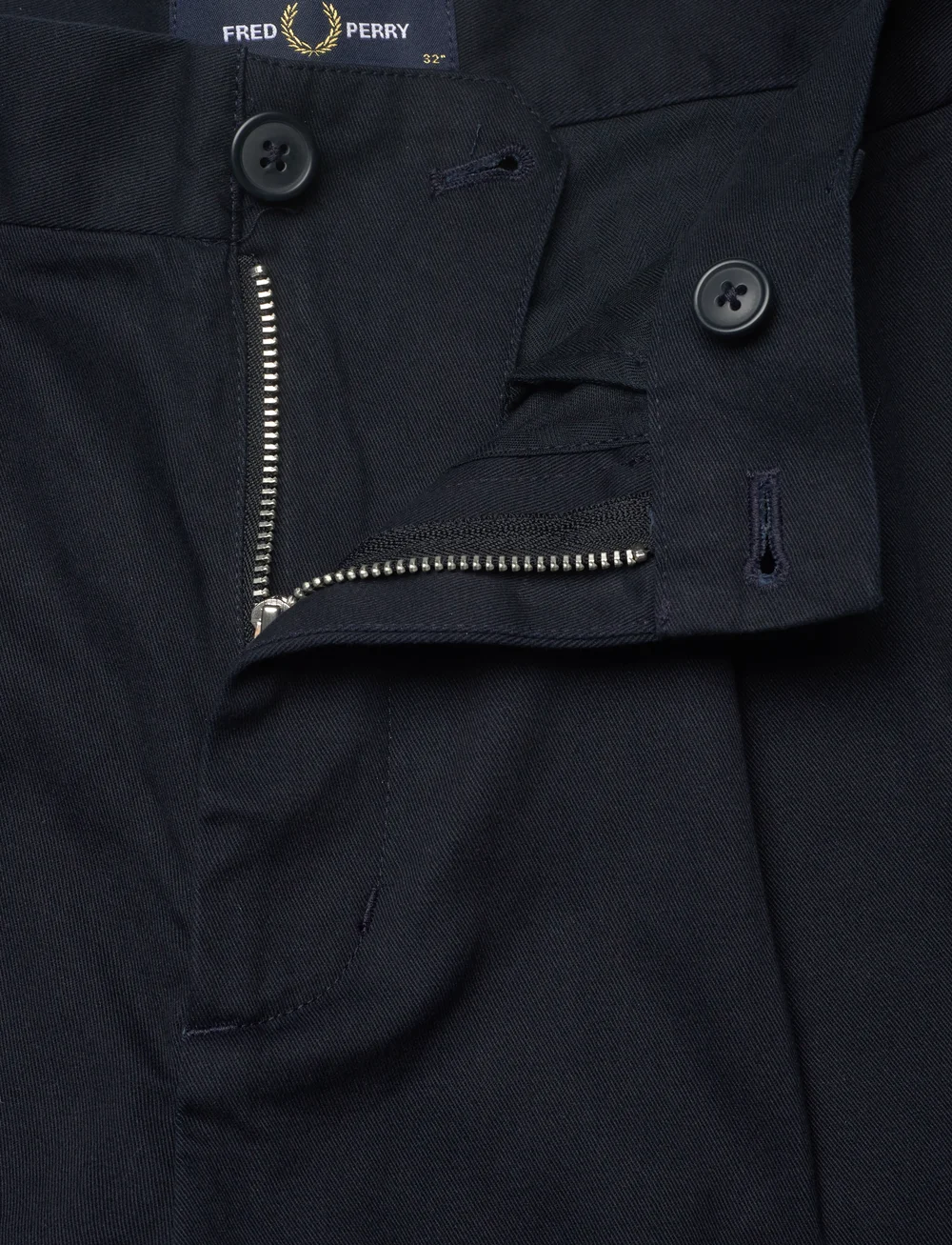 Fred Perry - LONG PLEATED SHORT - chinos shorts - navy - 3