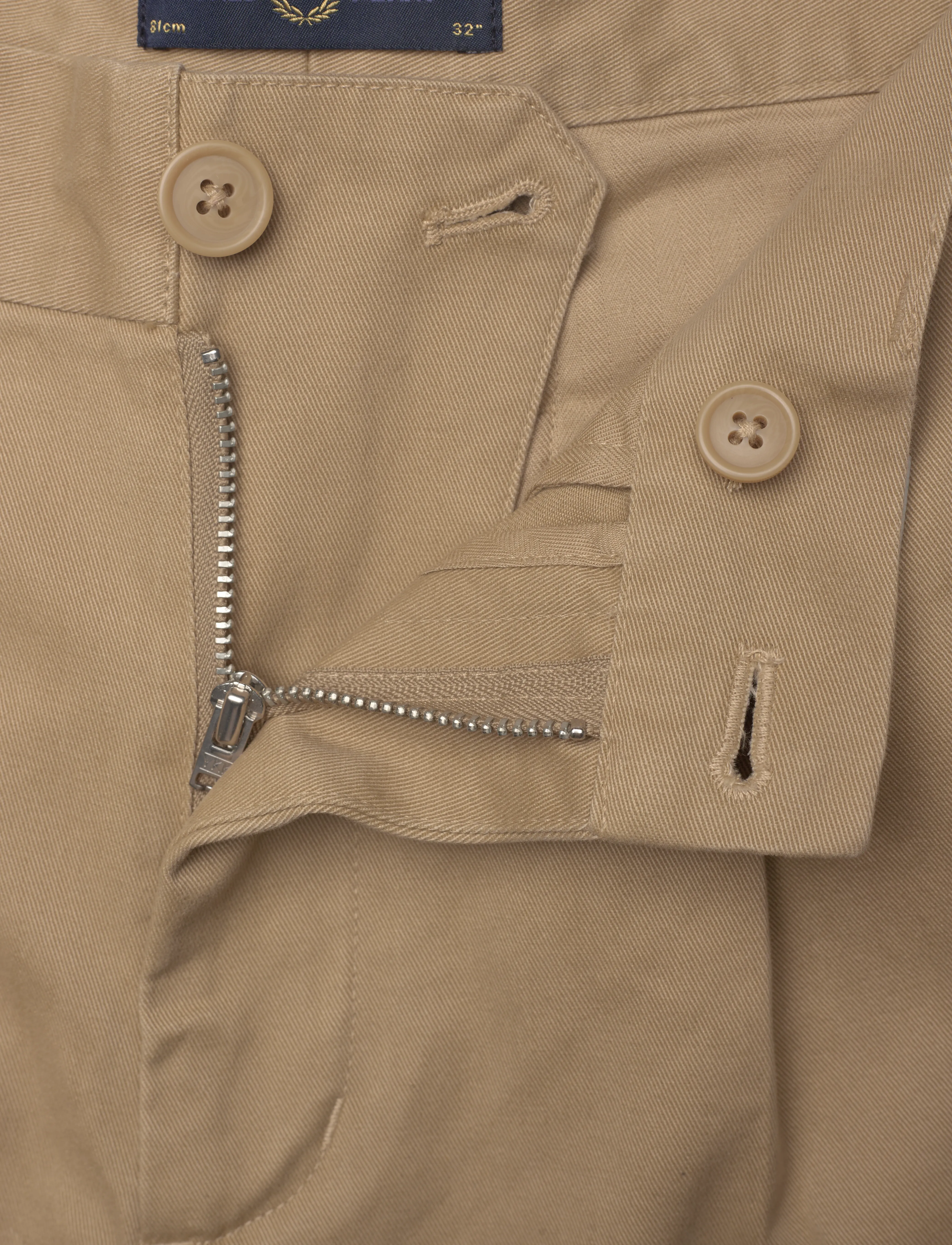 Fred Perry - LONG PLEATED SHORT - chinos shorts - warm stone - 3